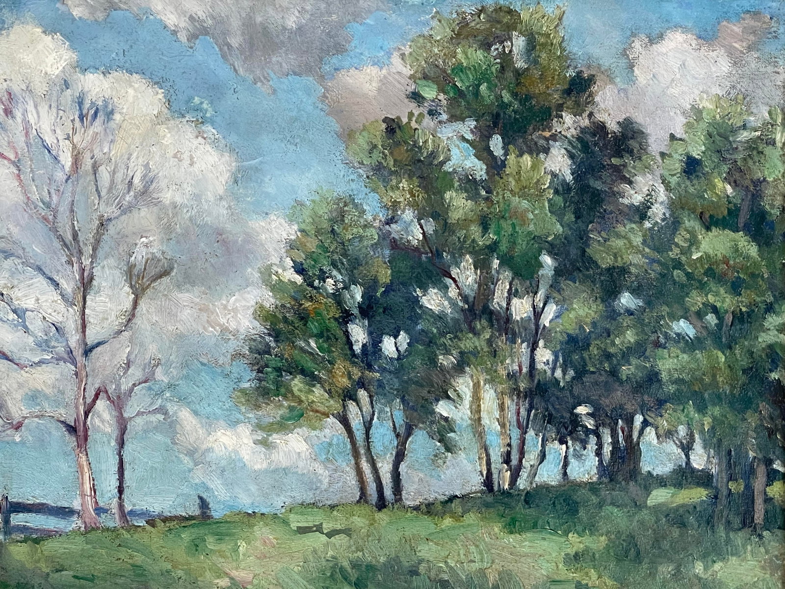 Early 20th Century Landscape Oil Painting by Norman Braley, Framed - 2