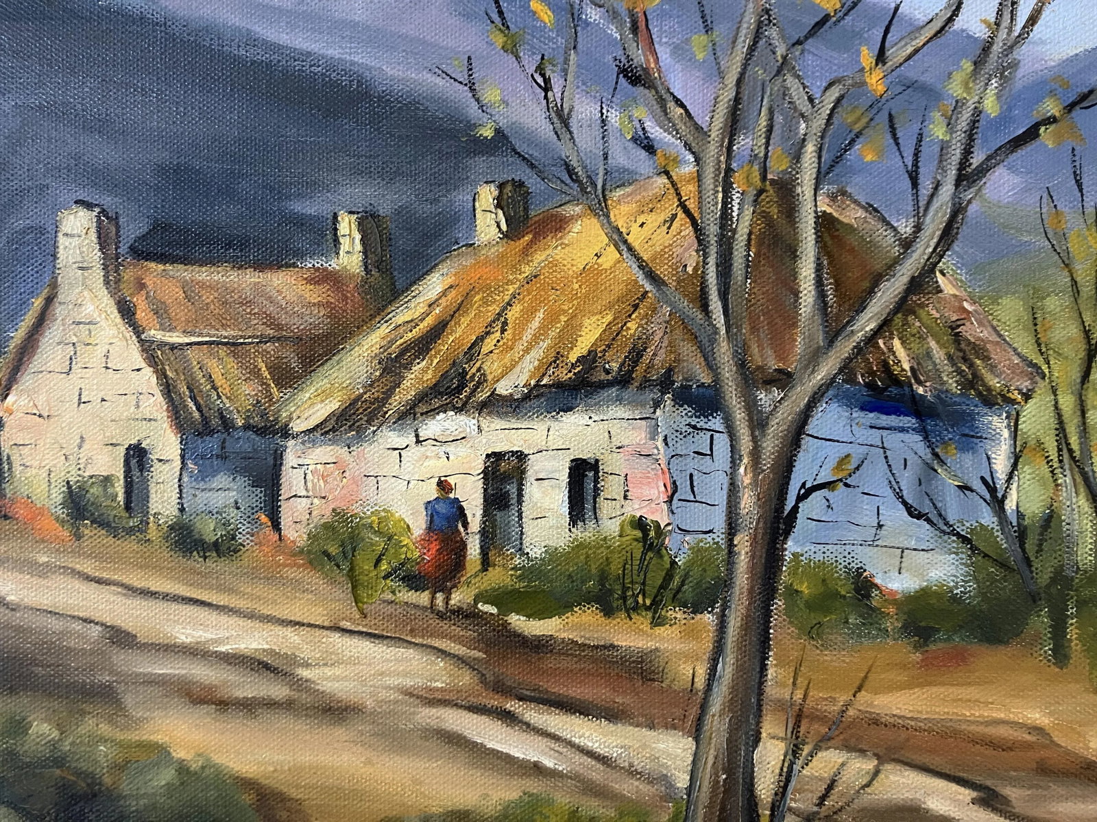 Mid 20th Century Bundalloch, Scotland Landscape Oil Painting by Clifford Holmes - 4