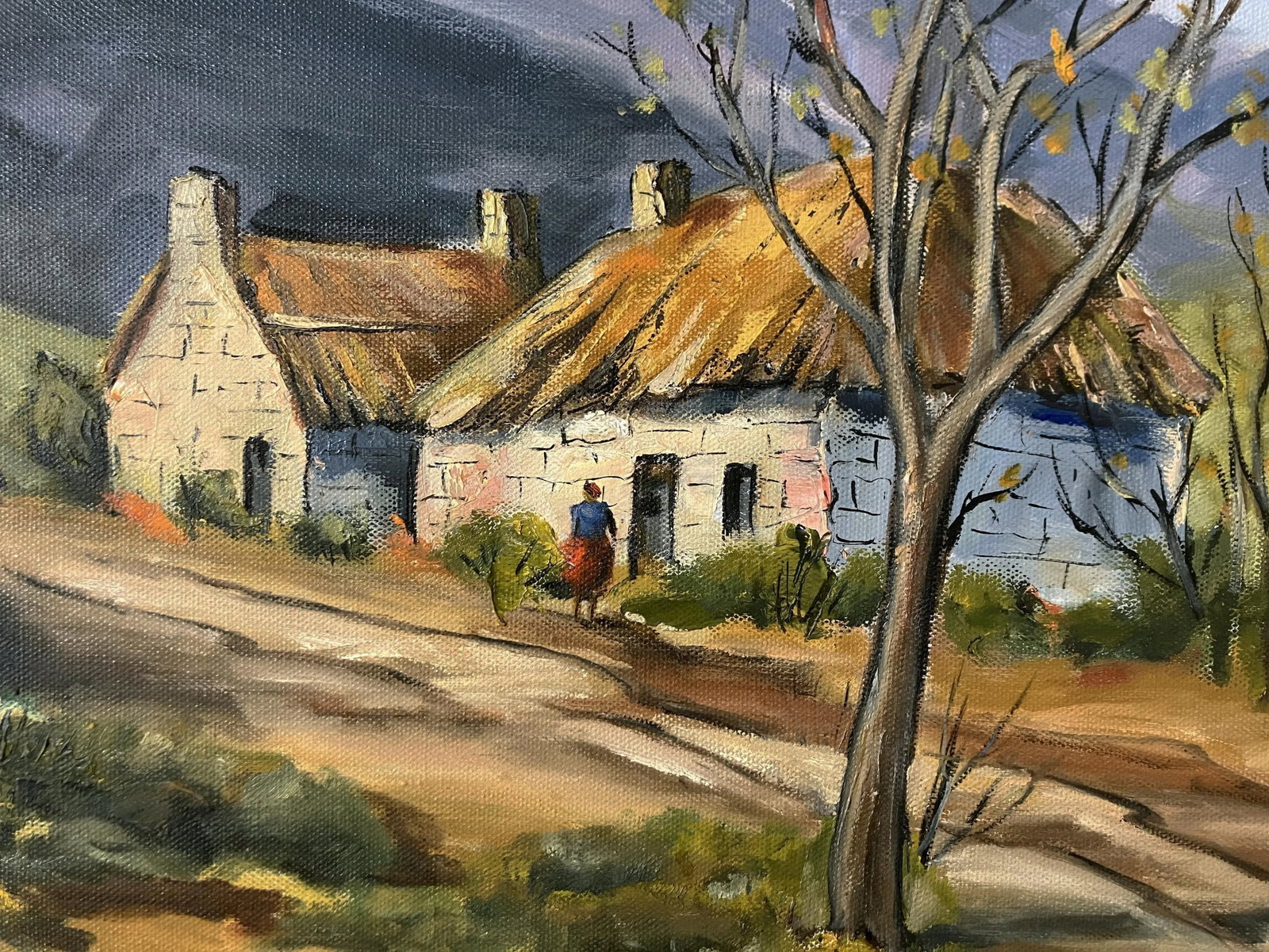 Mid 20th Century Bundalloch, Scotland Landscape Oil Painting by Clifford Holmes - 7