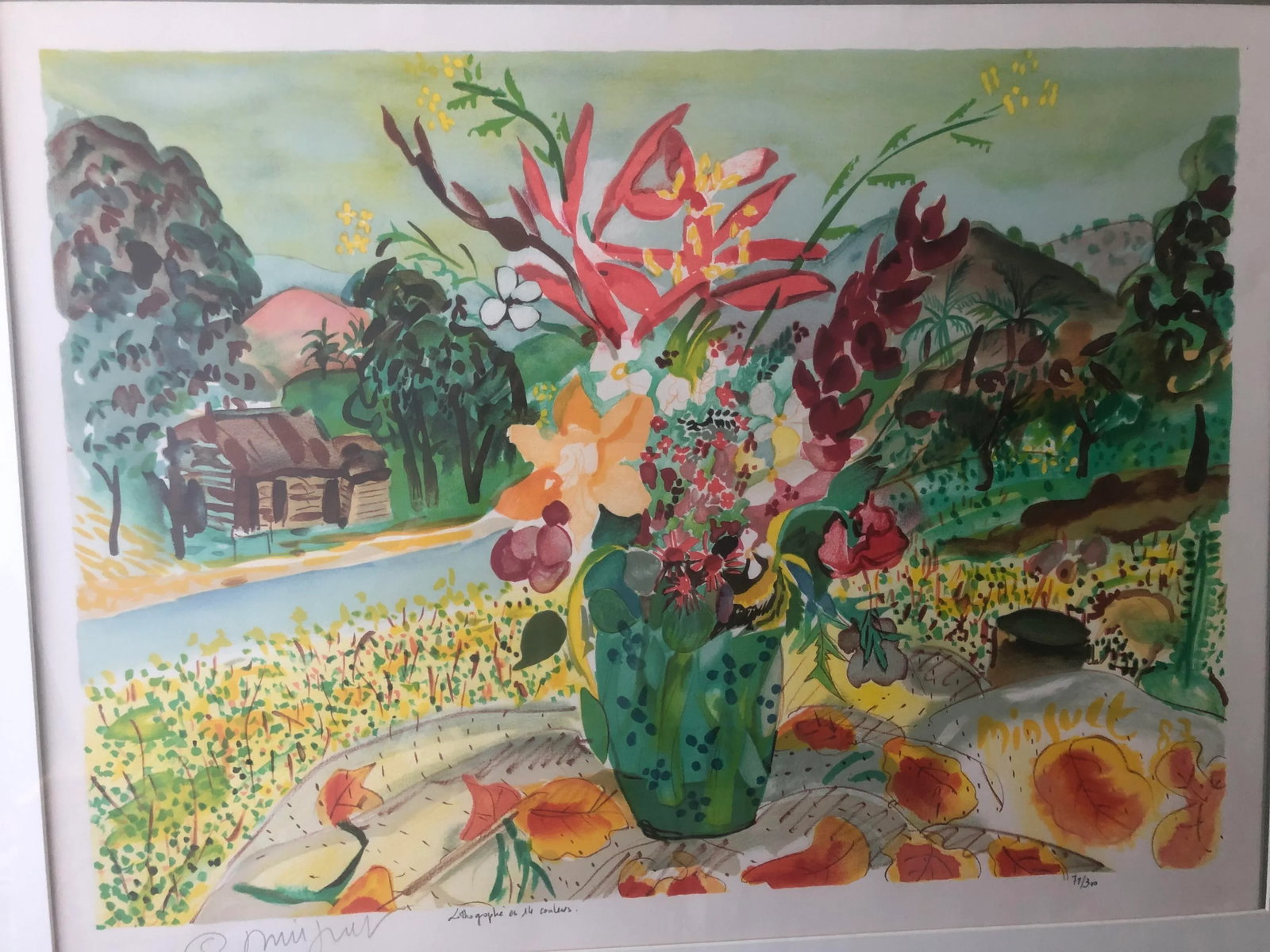1980s Alexandre Minguet Numbered Serigraph of St. Martin, Framed - 2