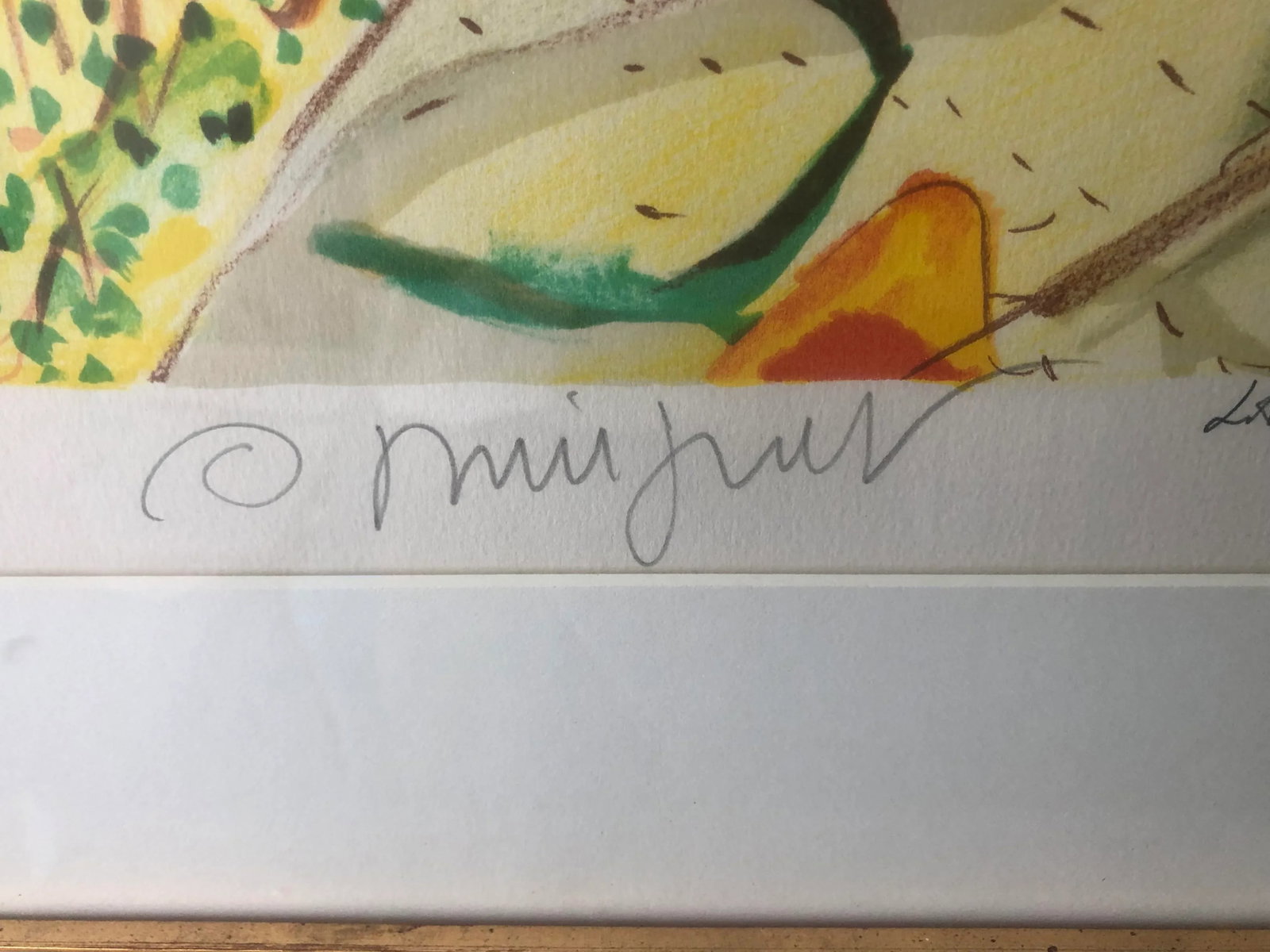1980s Alexandre Minguet Numbered Serigraph of St. Martin, Framed - 3
