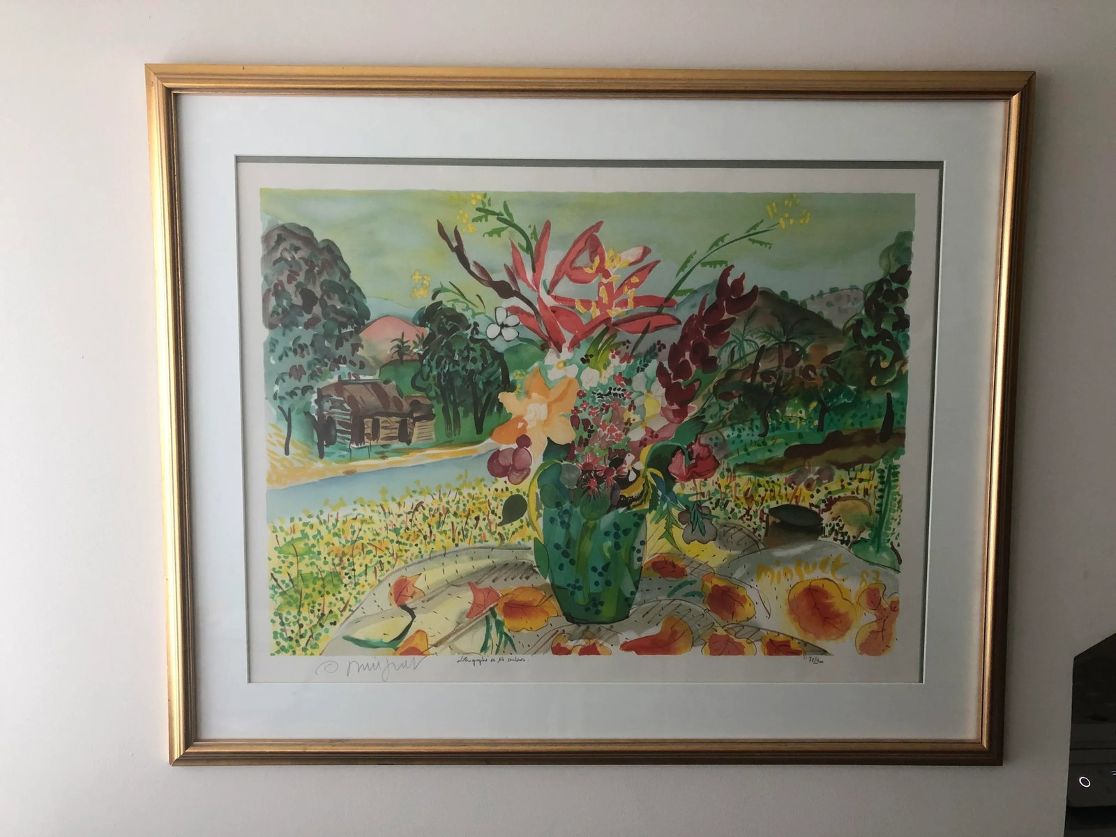 1980s Alexandre Minguet Numbered Serigraph of St. Martin, Framed - 7