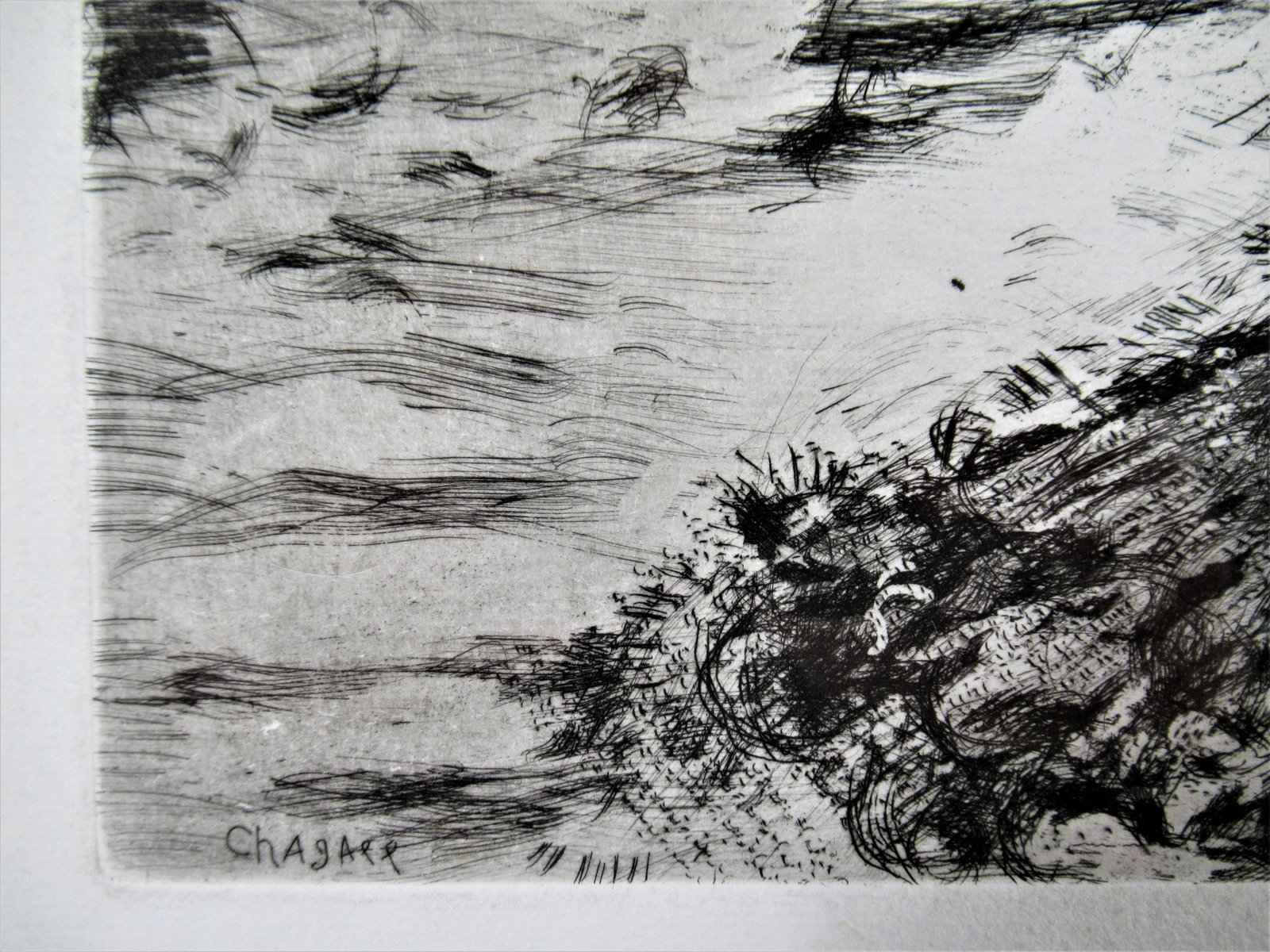 Marc Chagall, Le Geai Pare des Plumes du Paon, From the suite Les Fables De La Fontaine - 4
