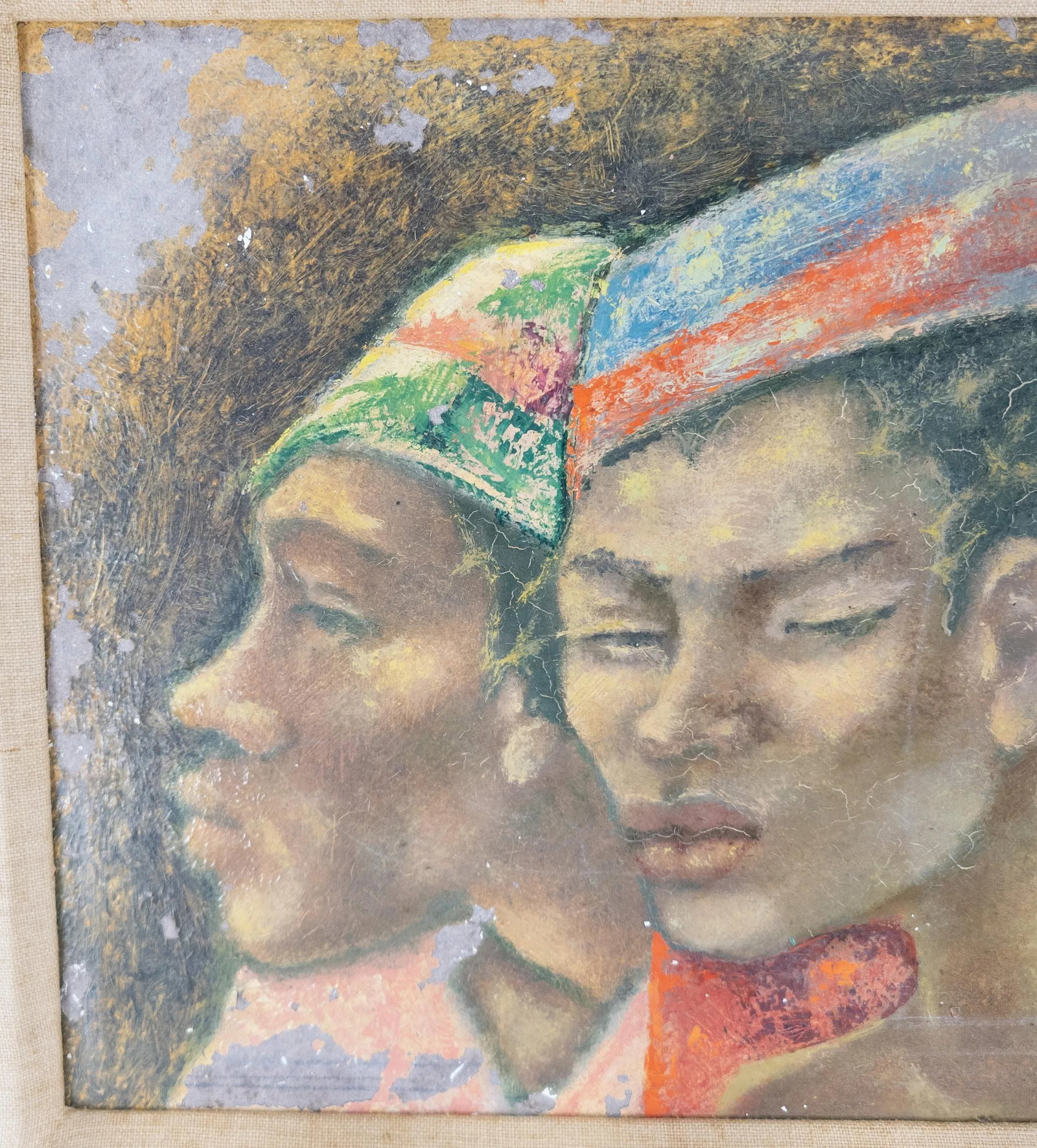 American Painting of Tahitian Women by George Biddle - 3