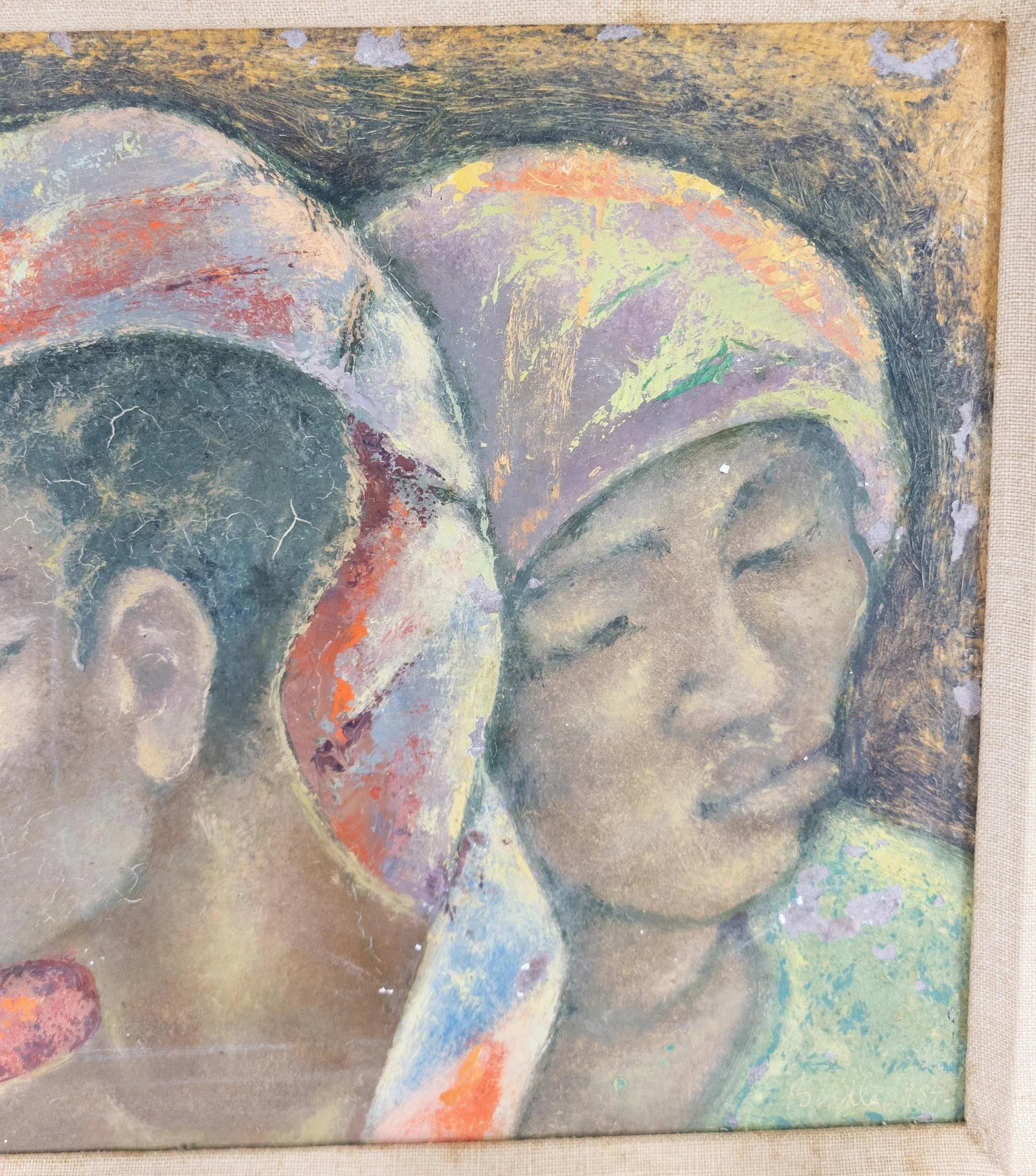 American Painting of Tahitian Women by George Biddle - 4