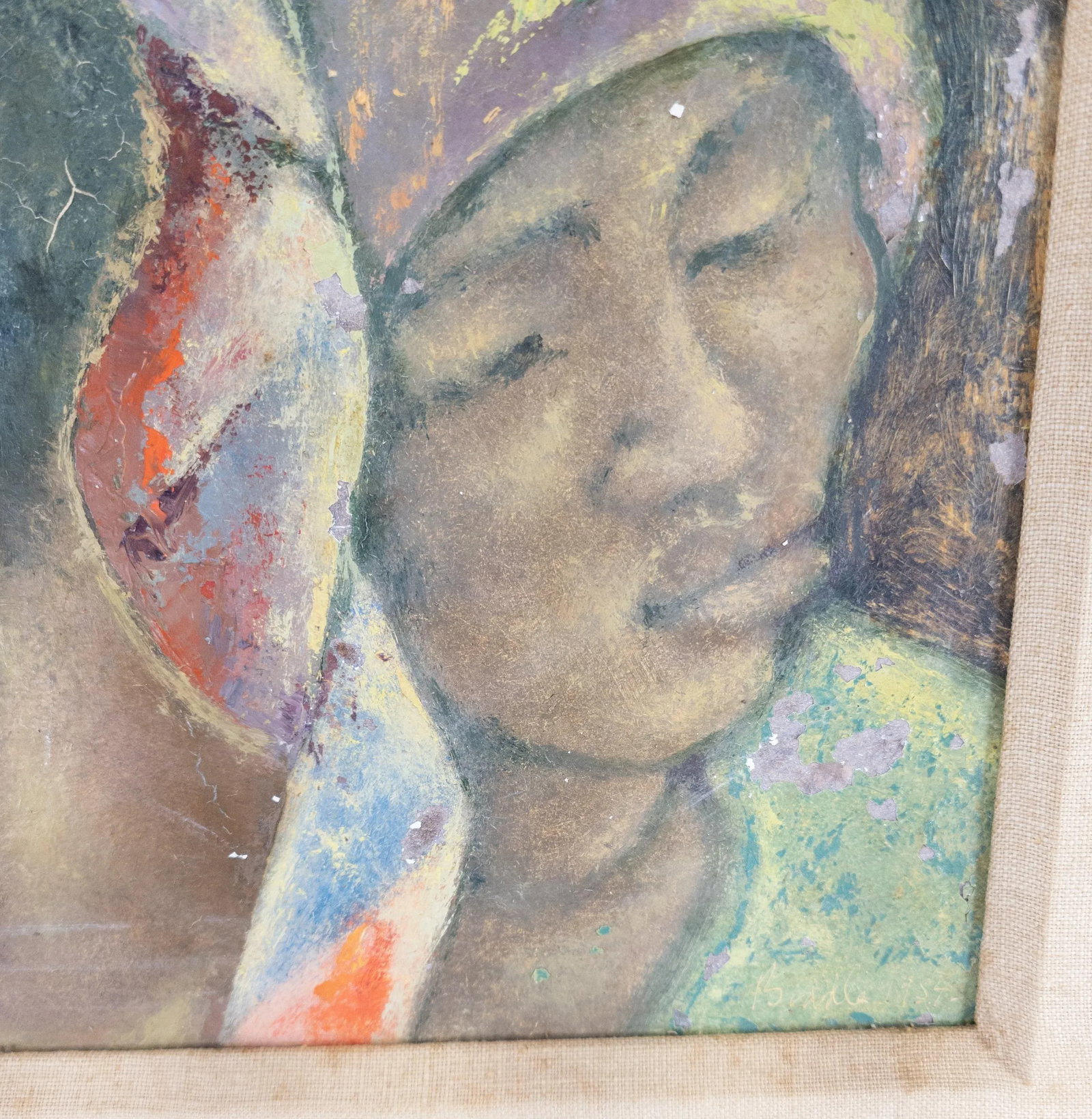 American Painting of Tahitian Women by George Biddle - 7