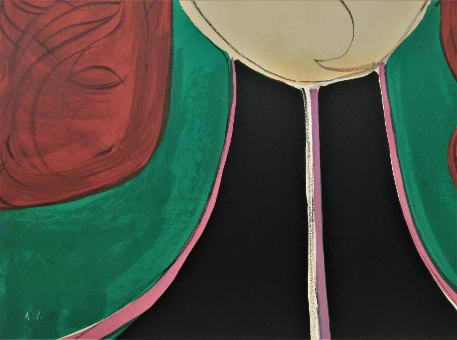 Richard Lindner, Red Head, 1971 - 3