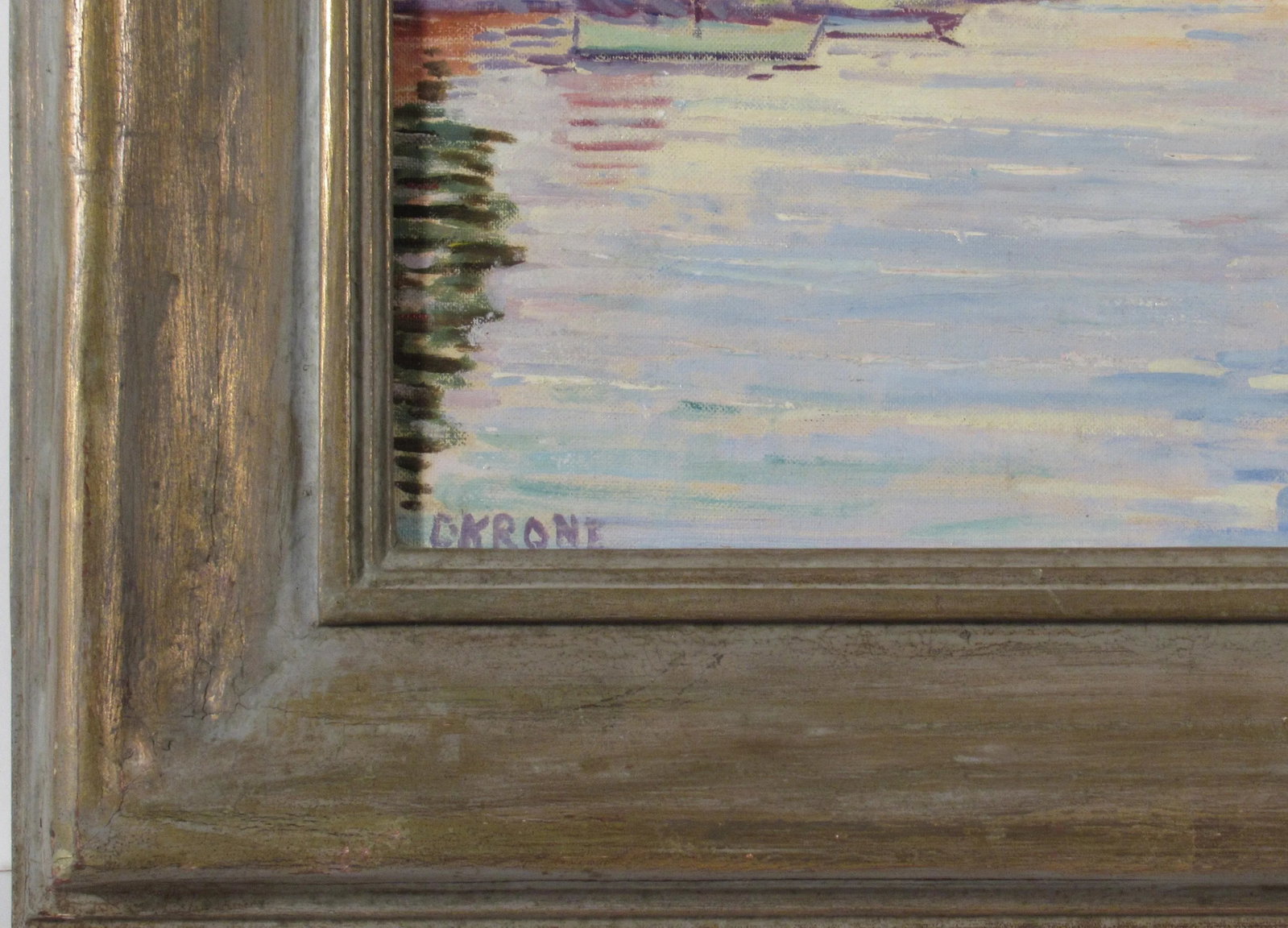 Sailboat on the Lake, Circa 1940 - 5