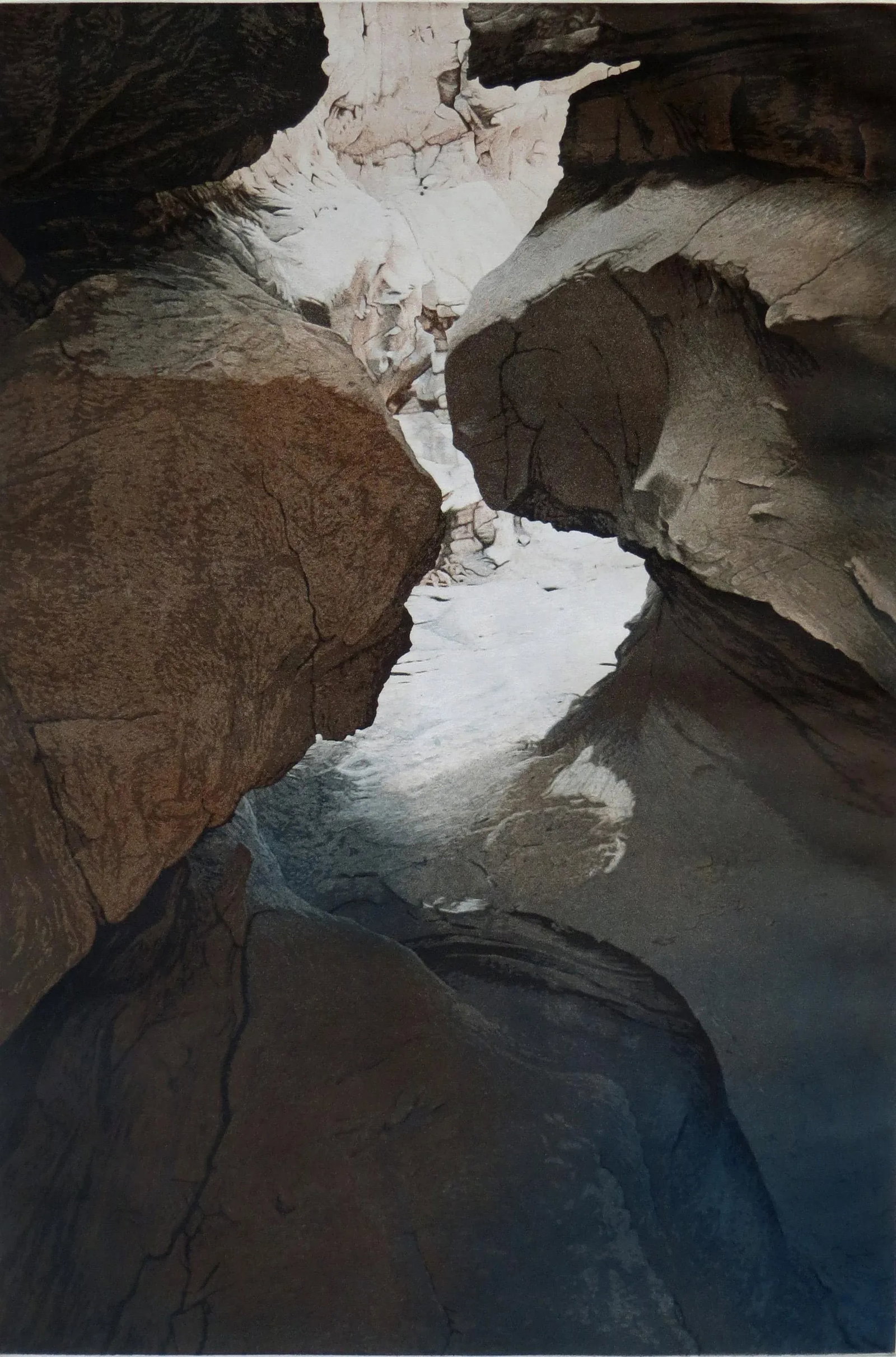 Stephen McMillan Large Aquatint Etching - the Slot #9 - 3