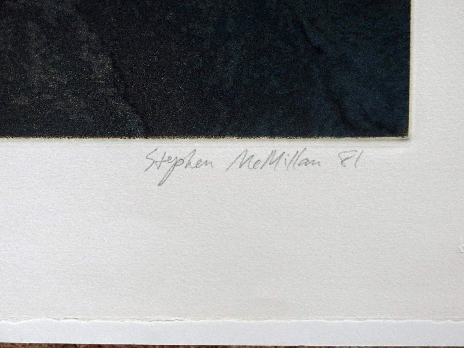 Stephen McMillan Large Aquatint Etching - the Slot #9 - 6