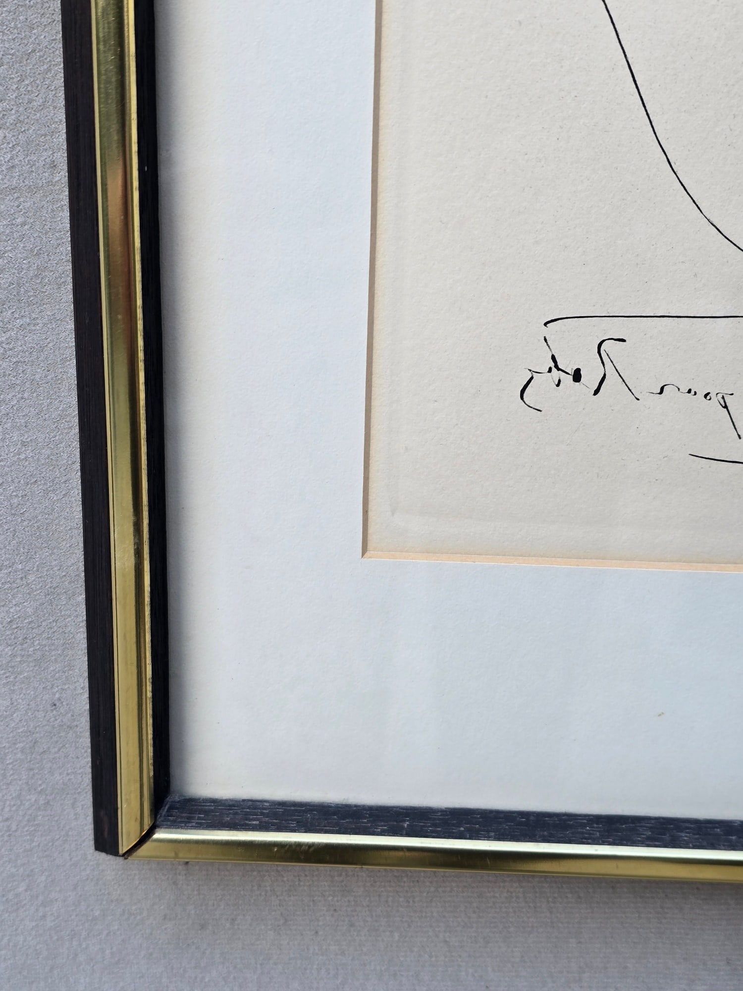 Mid 20th Century Pablo Picasso Authorized Etching of "Poor Robie" - 3