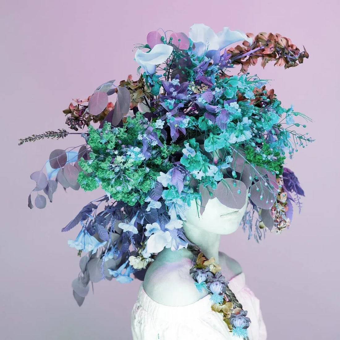 Scent of Austin 08062021p Contemporary Surrealist Botanical Figurative Photograph by Ziesook You: No. 1 of a limited edition of 15, personally signed and certified Hot Press Bright White Heavy Smooth Matte Fine Art Paper (330 gsm) archival grade, acid-free, 100% cotton rag inkjet paper with a