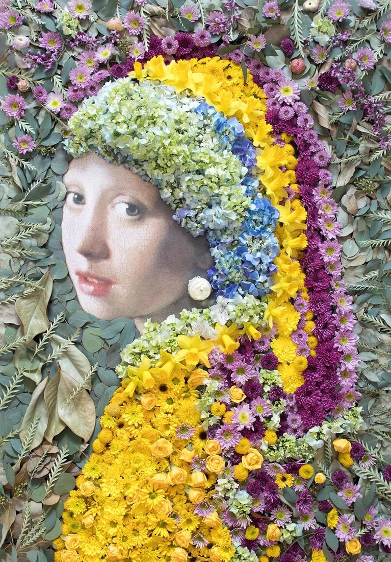 Scent of Girl1 Contemporary Botanical Figurative Color Photograph by Ziesook You: No. 2 of a limited edition of 30, personally signed and certified Hot Press Bright White Heavy Smooth Matte Fine Art Paper (330 gsm) archival grade, acid-free, 100% cotton rag inkjet paper with a