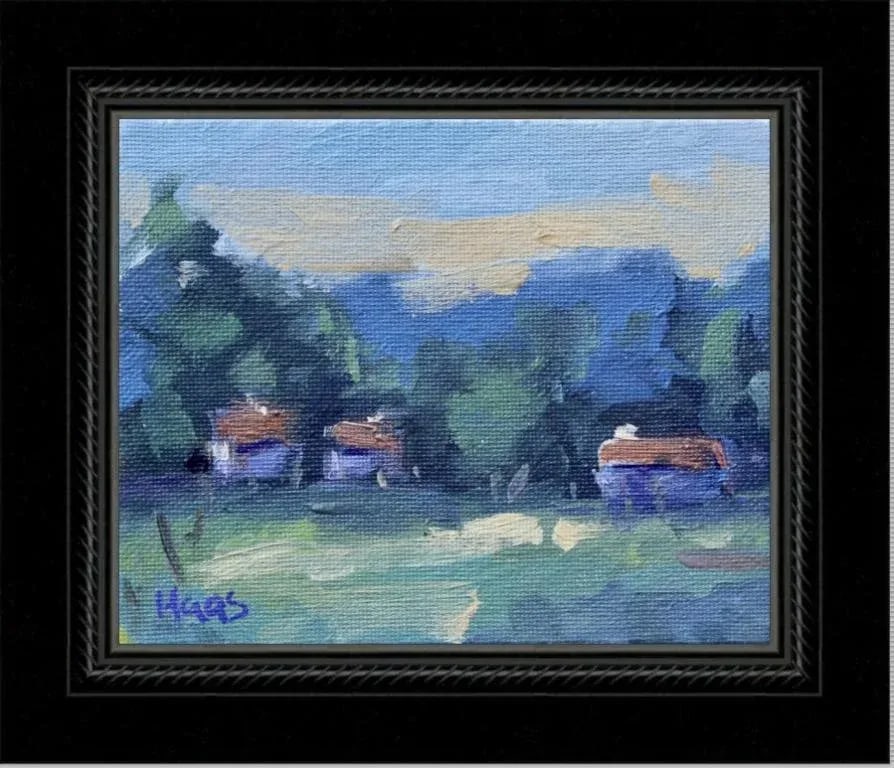 Contemporary Impressionist Oil Landscape Original - 3