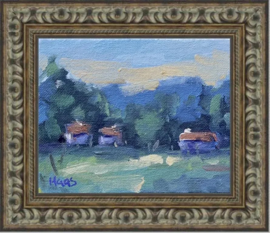 Contemporary Impressionist Oil Landscape Original - 5