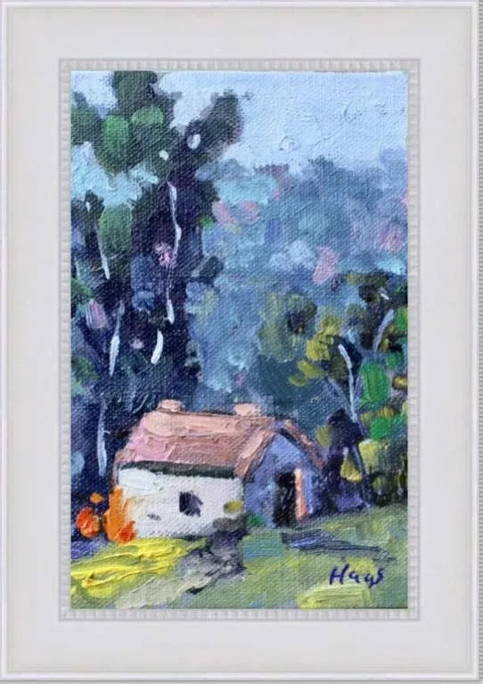 Modern Impressionist Oil Landscape - 2