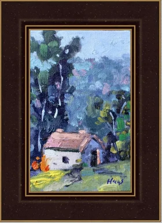 Modern Impressionist Oil Landscape - 3