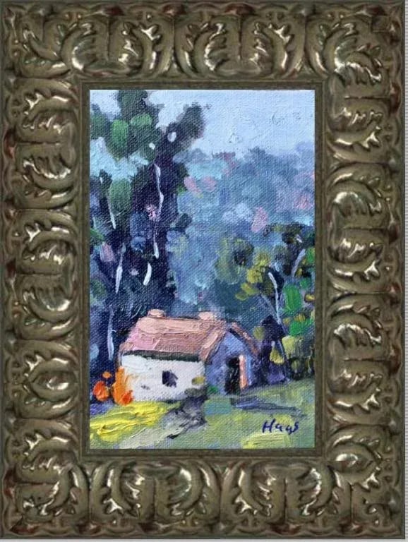 Modern Impressionist Oil Landscape - 4