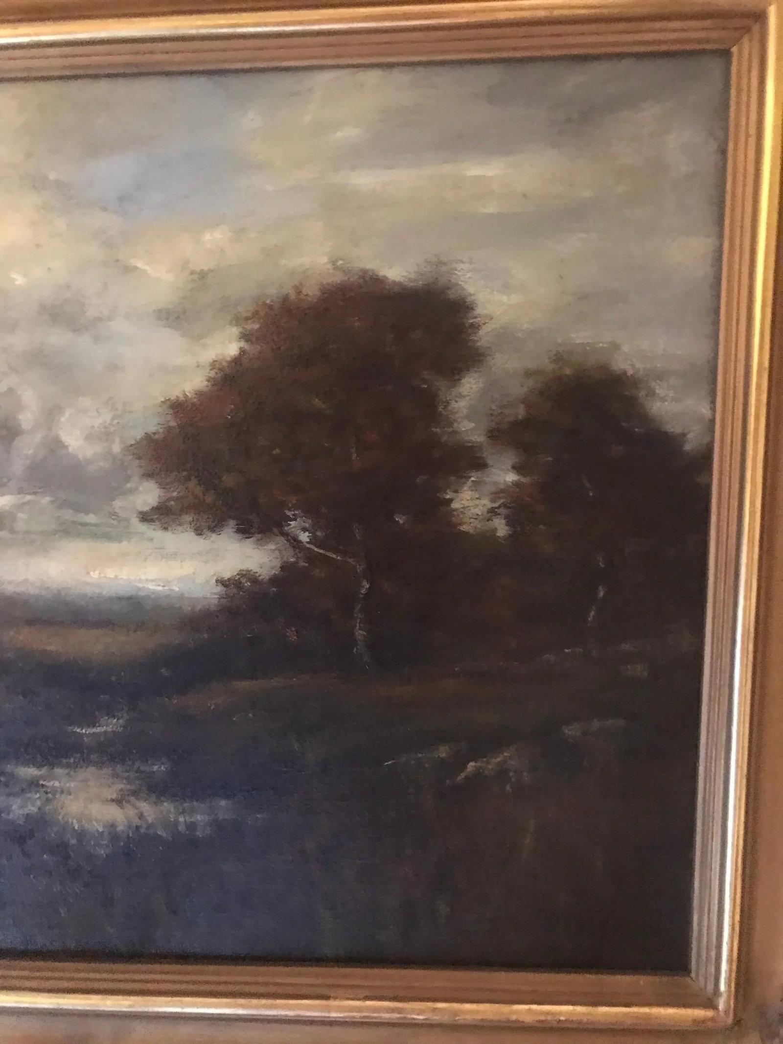 19th Century Hudson River School Style Bucolic Landscape Oil Painting Signed A. H. Wyant, Framed - 7
