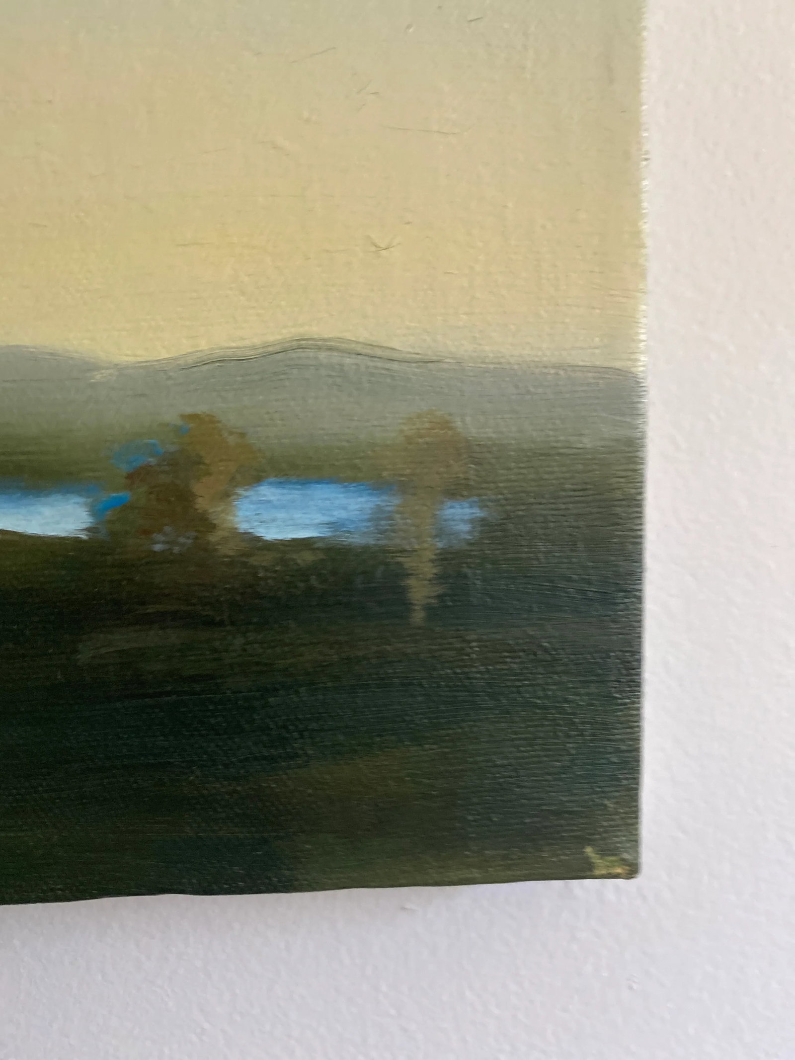 Summer's End Landscape Oil Painting on Canvas - 3