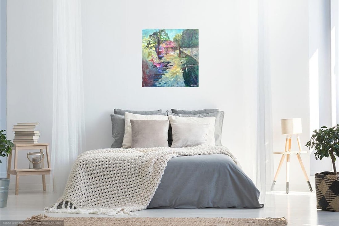 Martha Holden Caribbean Mystery Modern Oil Painting - 2