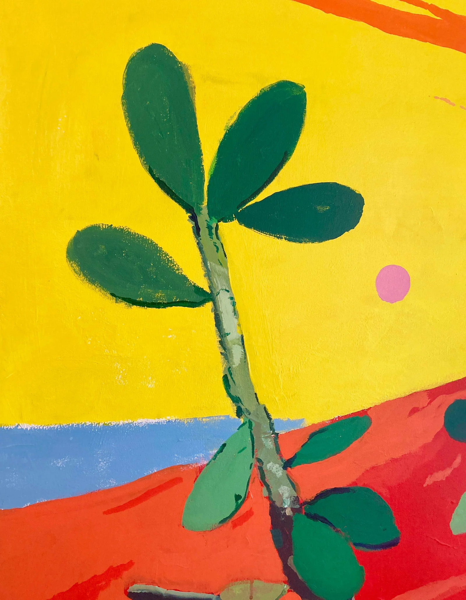 Persevering Through the Heat of the Desert Sun Contemporary Original Fauvist Landscape Painting by - 4