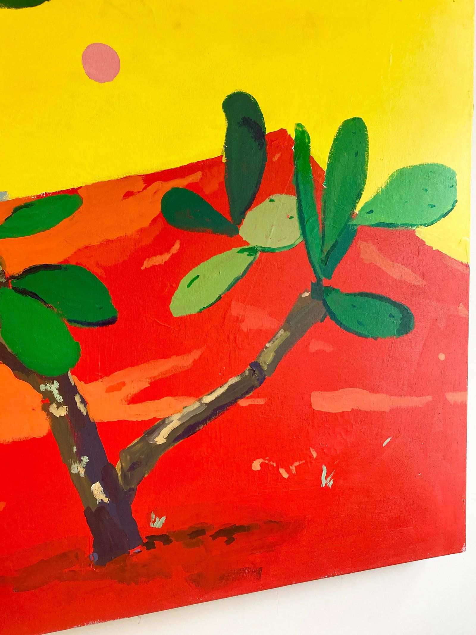 Persevering Through the Heat of the Desert Sun Contemporary Original Fauvist Landscape Painting by - 6