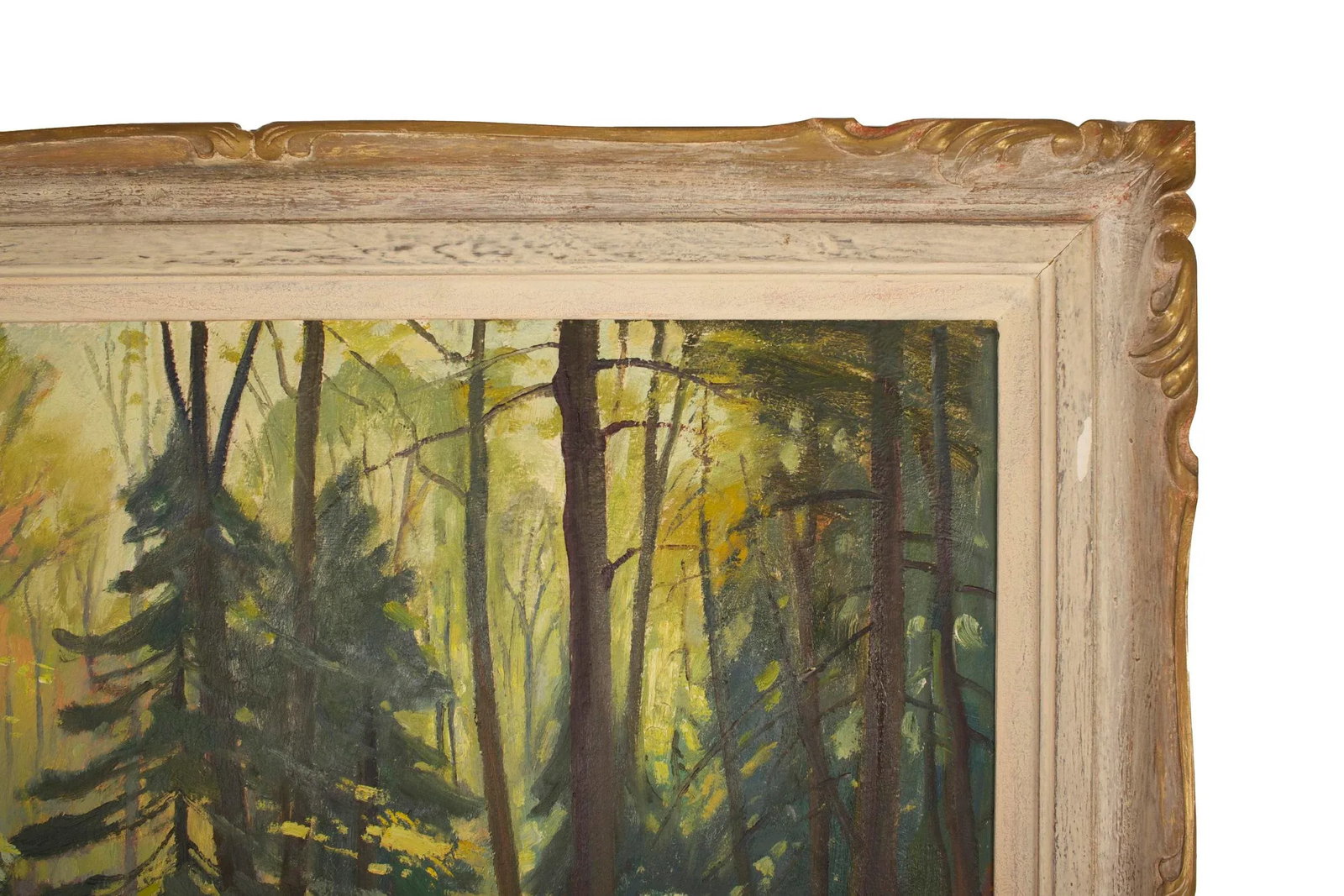 Original Frank Shirley Panabaker Painting Oil on Masonite - 5