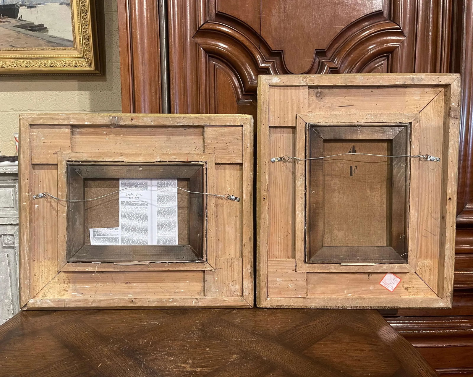 19th Century Landscapes Paintings Signed Dupuy for E. Galien-Laloue, Set of Two - 11