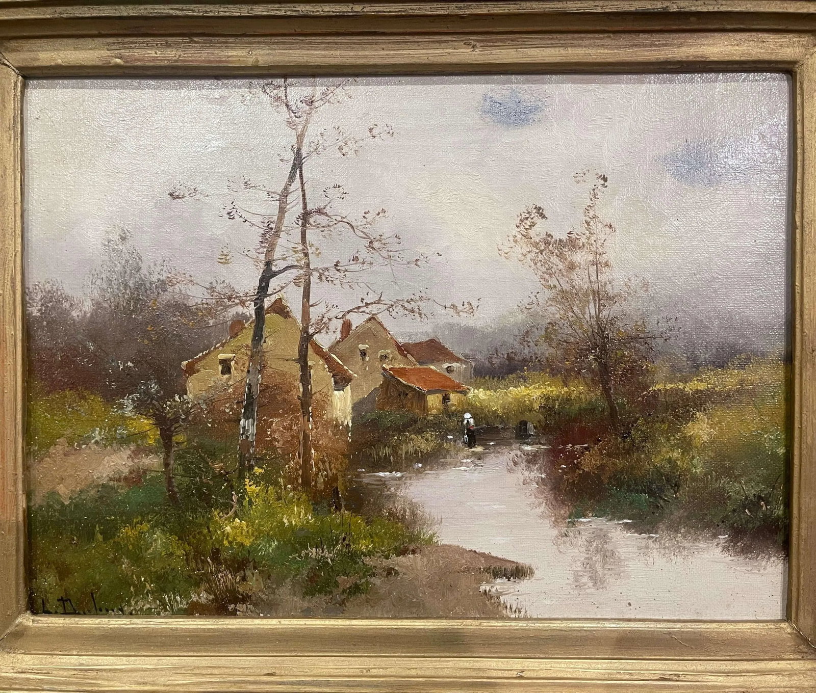 19th Century Landscapes Paintings Signed Dupuy for E. Galien-Laloue, Set of Two - 6