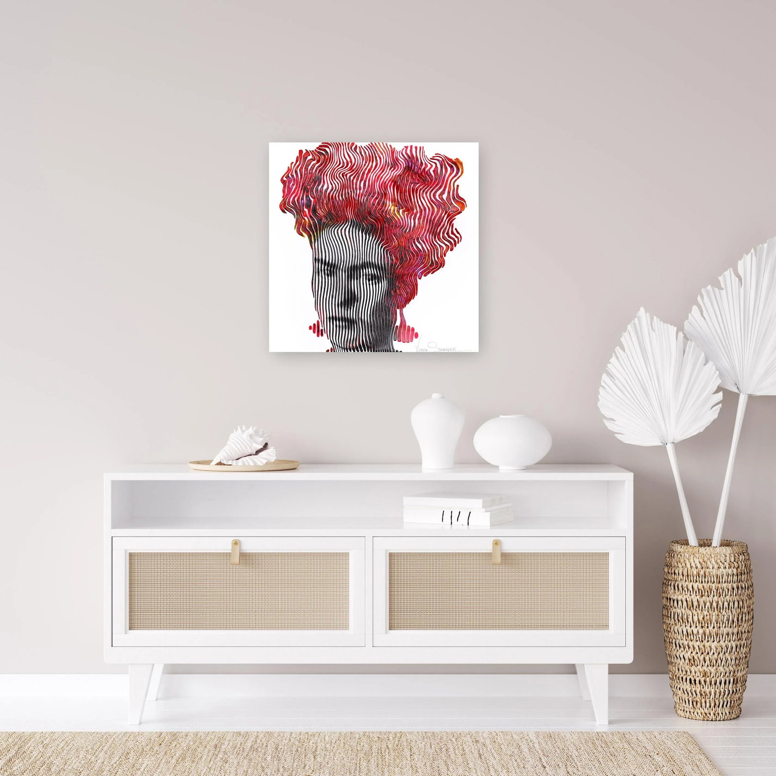 Frida Kahlo a Strong Sweetness and Unique Talent Original Artwork by Virginie Schroeder - 8