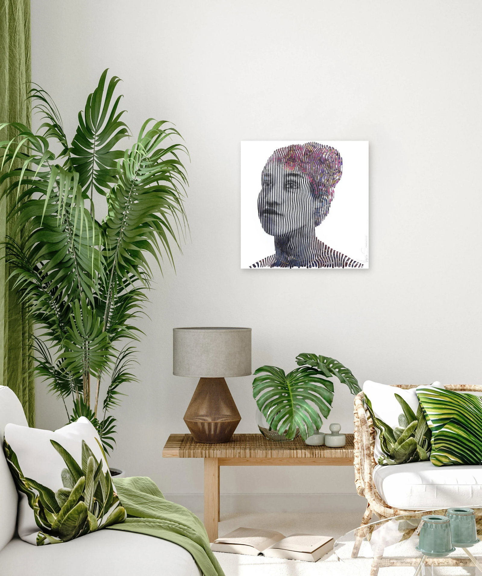 Aretha Franklin a Star Forever Original Artwork by Virginie Schroeder - 7