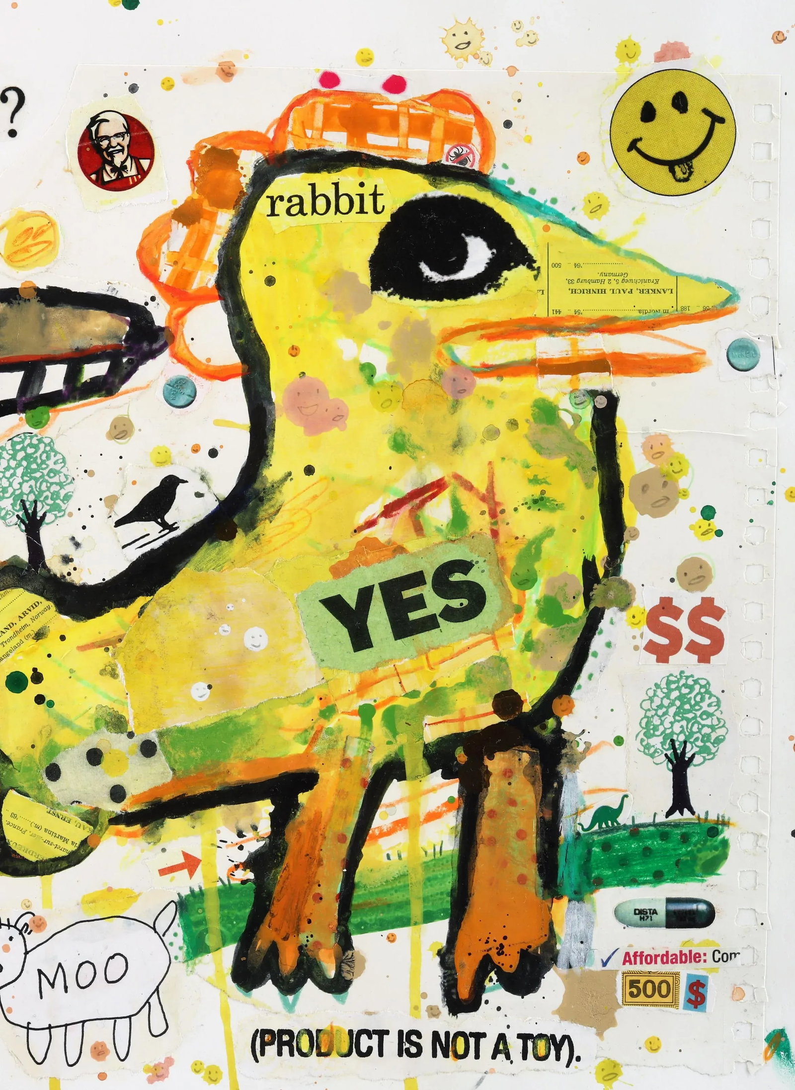 Beasts of Burden Original, Contempory Mixed Media Painting by Brian McDonald - 4