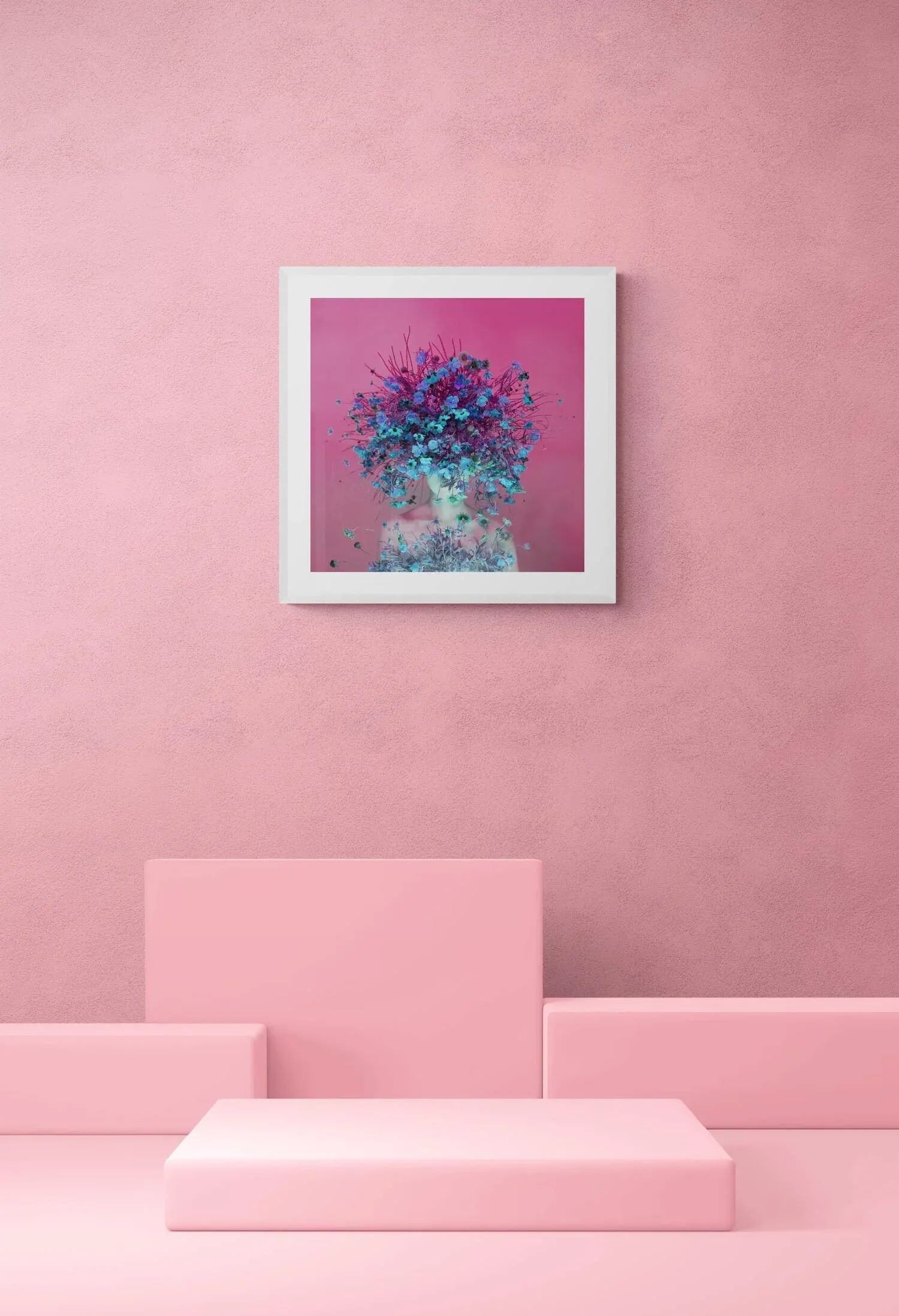 2020s "Scent of Texas 04292022p" Contemporary Original Botanical Portrait Photograph by Ziesook You - 2
