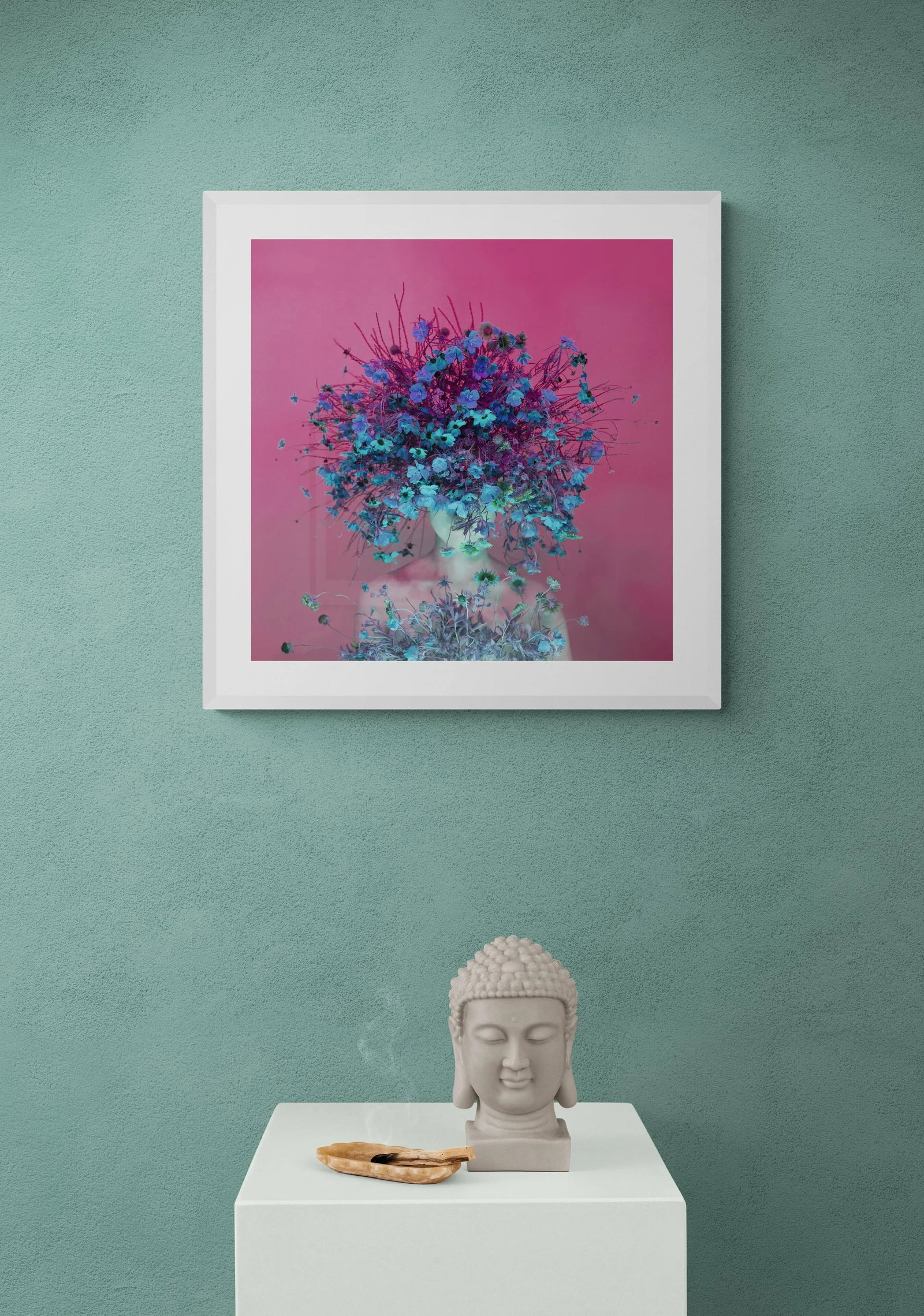 2020s "Scent of Texas 04292022p" Contemporary Original Botanical Portrait Photograph by Ziesook You - 5