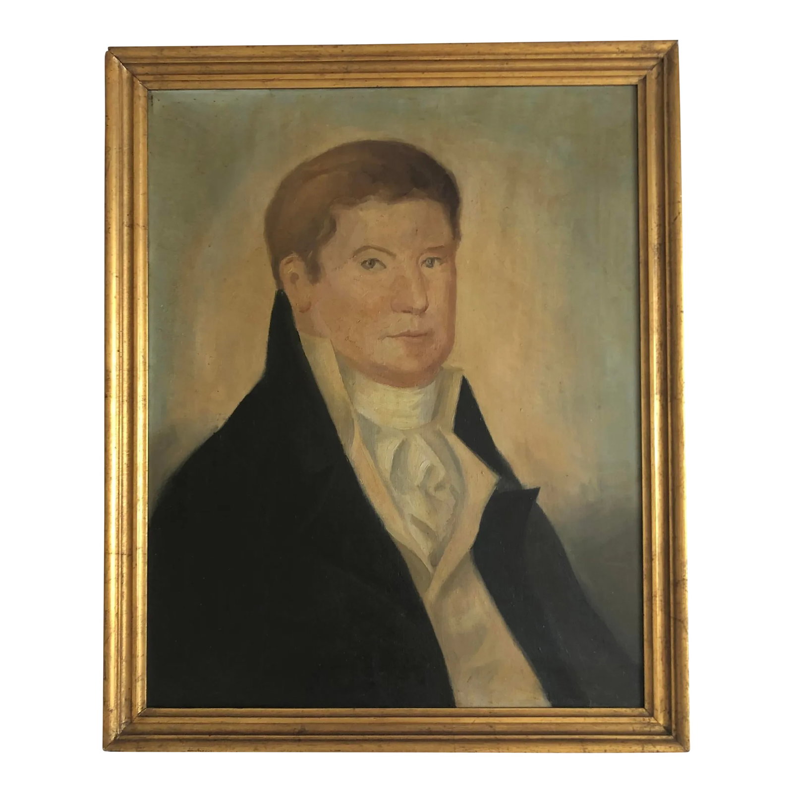 Early 20th Century Alexander Clayton Oiginal Oil Painting Portrait of a Doctor: Alexander Clayton Oiginal Oil Painting Portrait of a Doctor Alexander Clayton american artist, born in Maryland. Graduated from the Concoran School of Art in Washington DC, where he was the pupil of