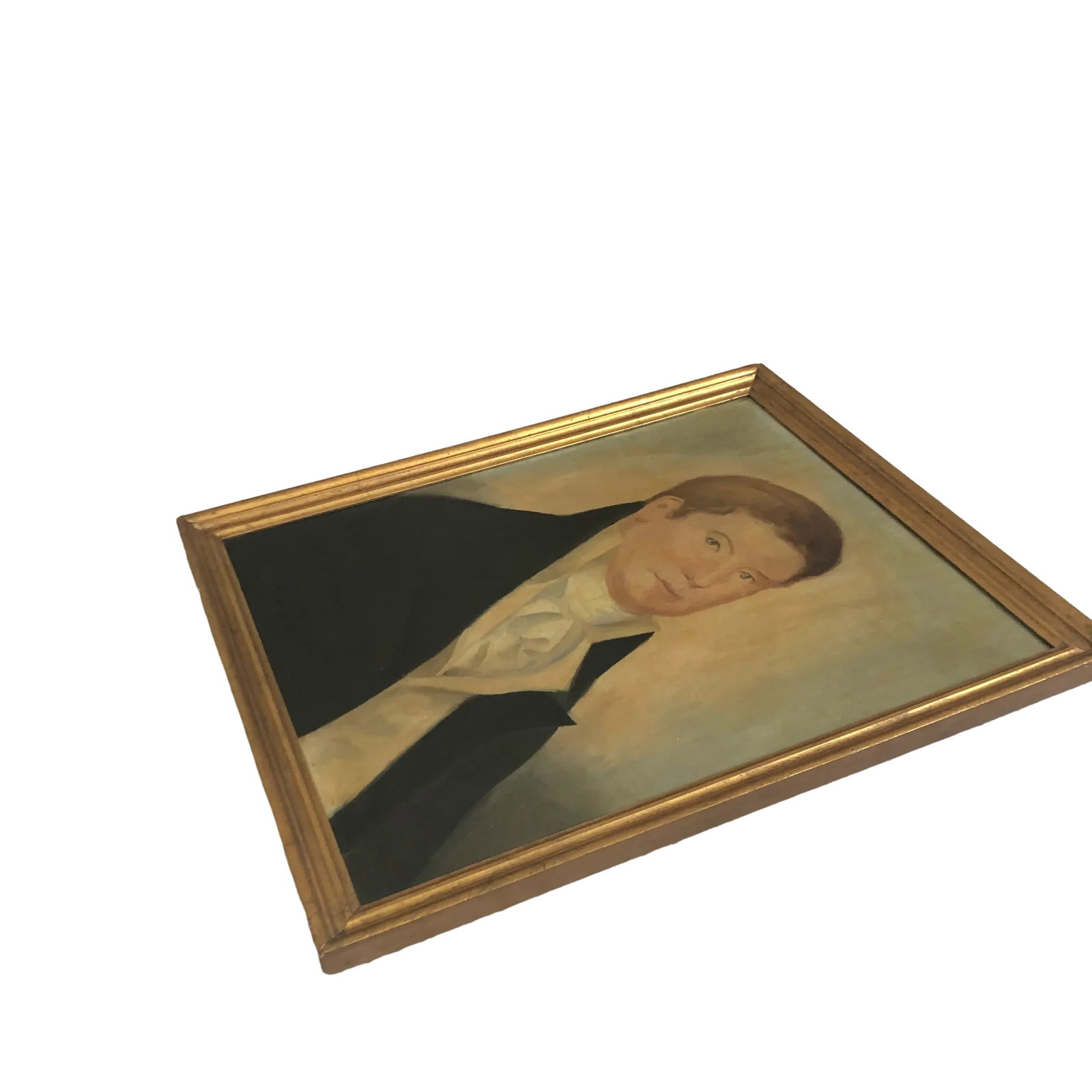 Early 20th Century Alexander Clayton Oiginal Oil Painting Portrait of a Doctor - 3