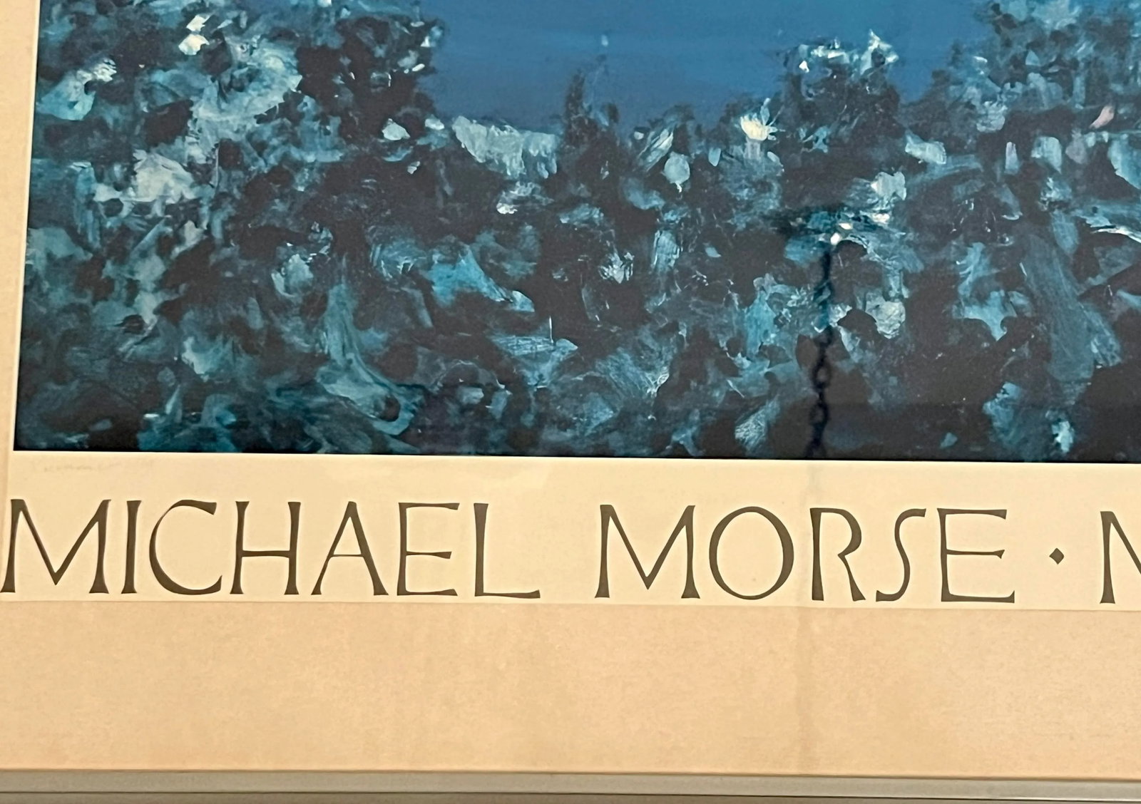 Late 20th Century Martha's Vineyard Michael Morse Exhibition Poster - 3