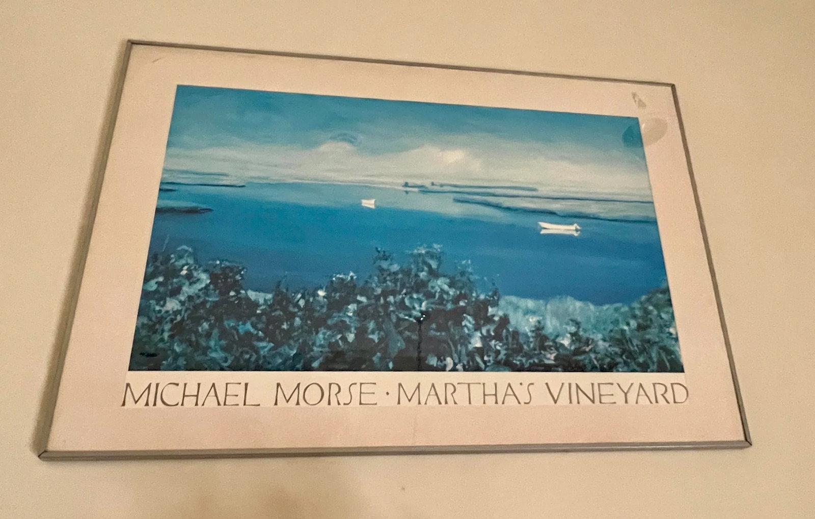 Late 20th Century Martha's Vineyard Michael Morse Exhibition Poster - 4