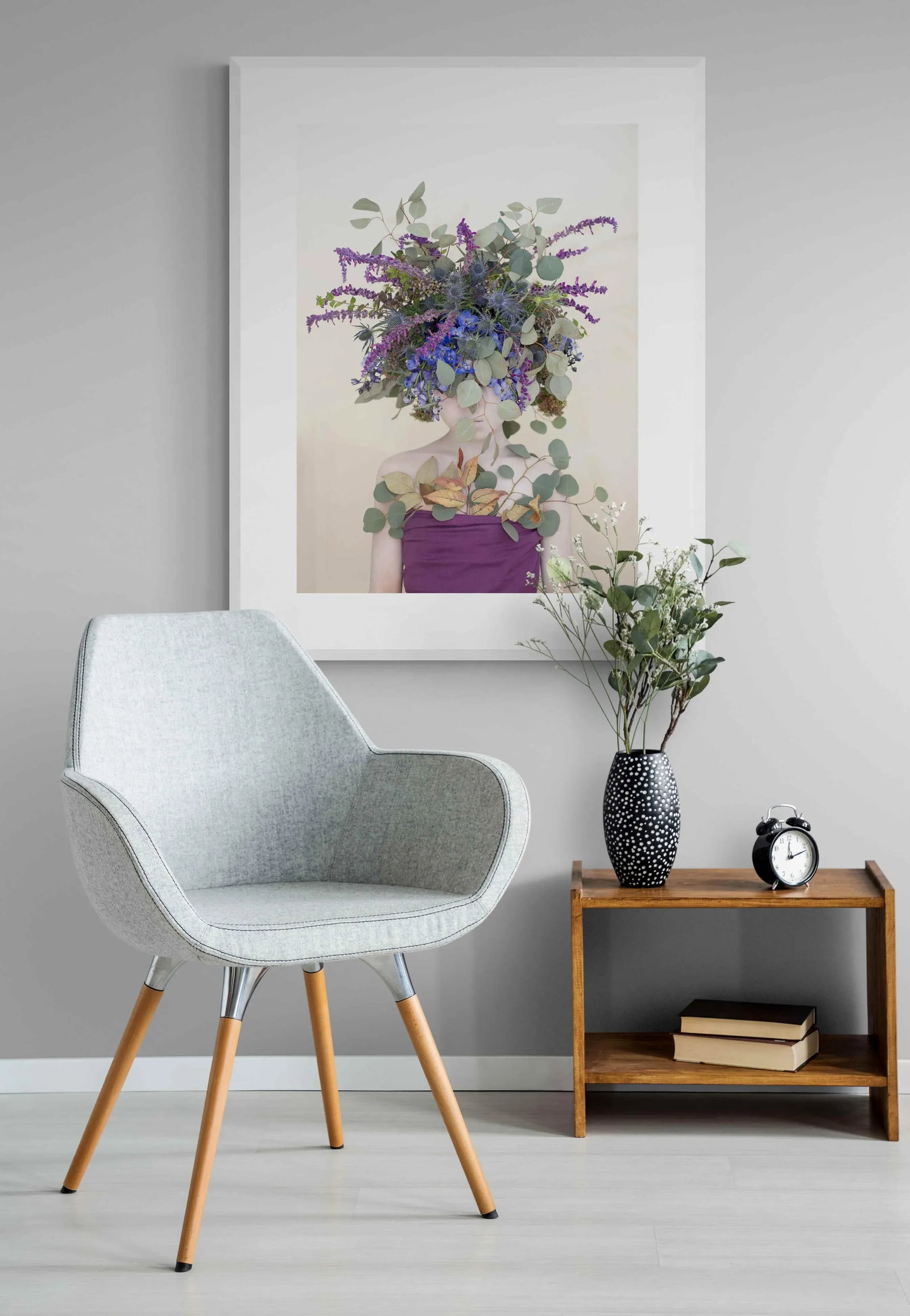 2020s "Scent of Texas 11072020" Contemporary Original Botanical Portrait Photograph by Ziesook You - 2