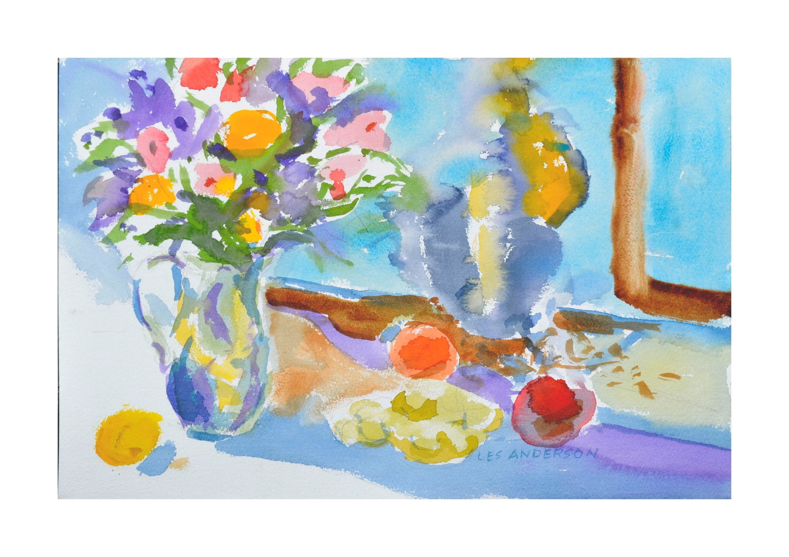 Summer Table #2 Painting - 2
