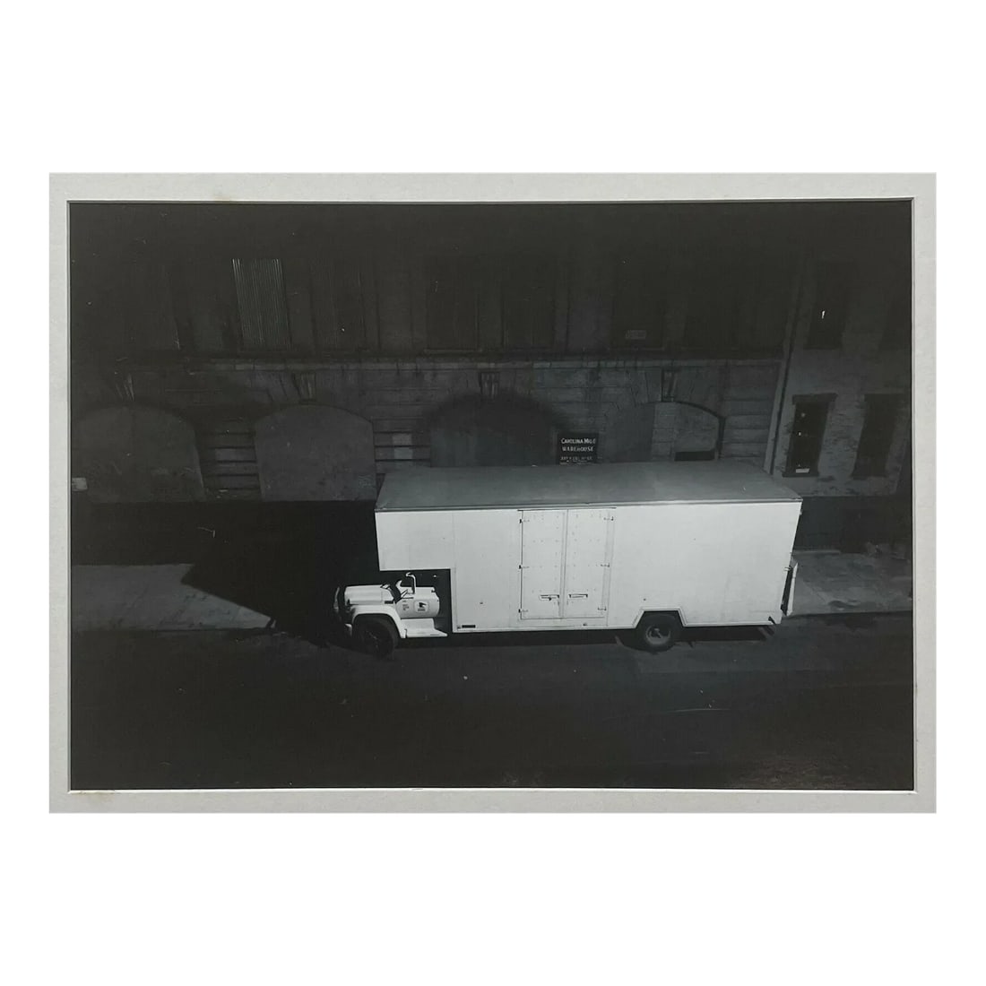 Original Frederich Cantor 'Truck at Night West 11th Street, New York' Photograph: Original frederich cantor (1944-2010) 'truck at night, west 11th street new york' photograph this is just a great original piece. This is one of two original frederich cantor photographs that I
