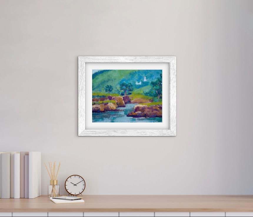 Modern Impressionist Coastal Seascape, Original Oil Painting - 10