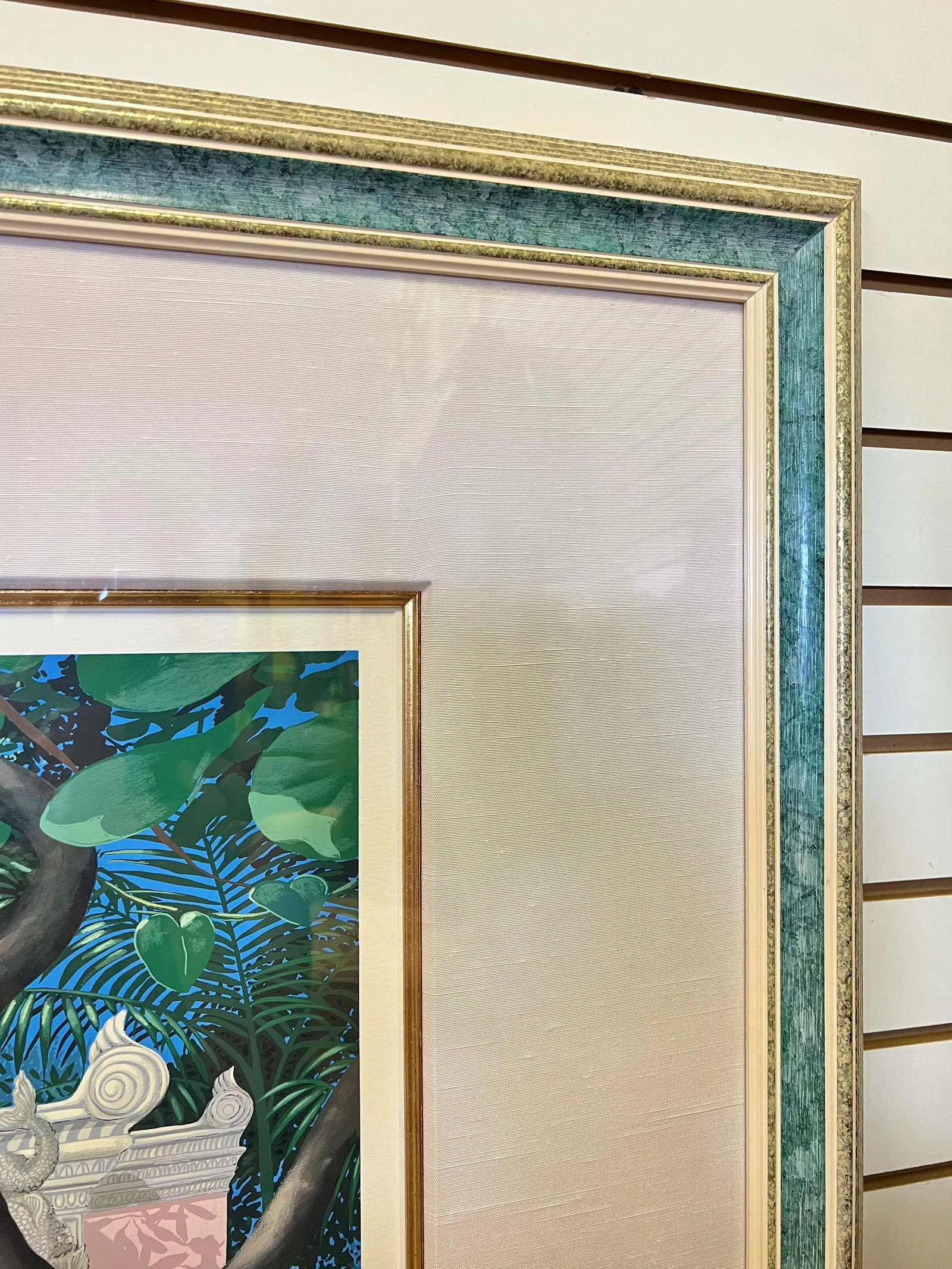 John Kiraly "Temple of Sun" Framed & Signed Whimsical Interior Scene Serigraph - 5