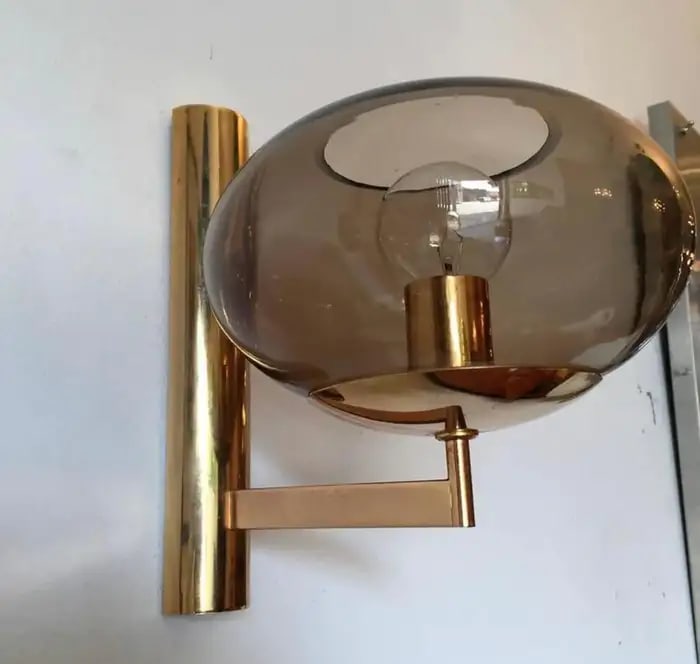 1960s, Italian Sciolari Mid-Century Wall Lights - A Pair - 3