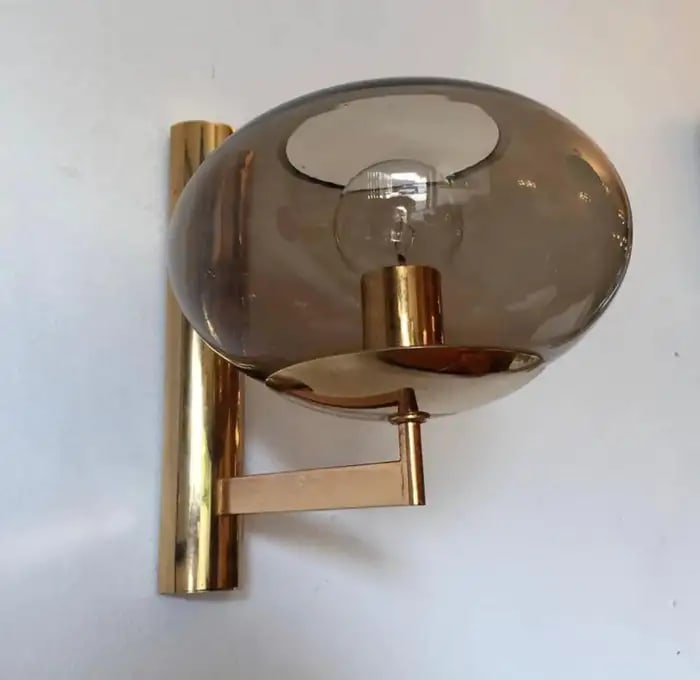 1960s, Italian Sciolari Mid-Century Wall Lights - A Pair - 7