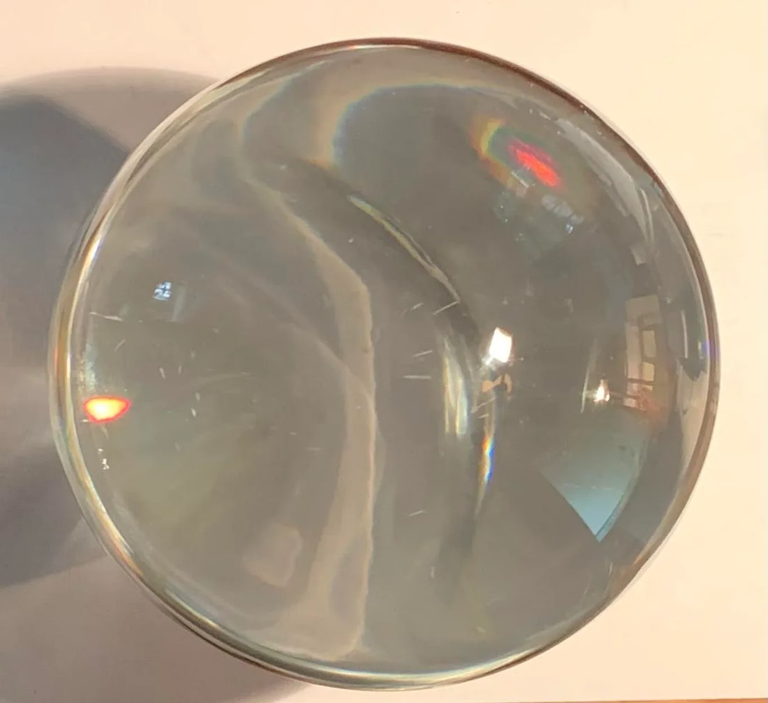 Mid 20th Century Baccarat Crystal Ball - 3