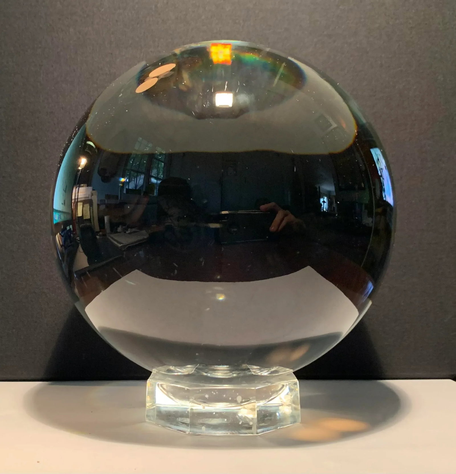 Mid 20th Century Baccarat Crystal Ball - 6