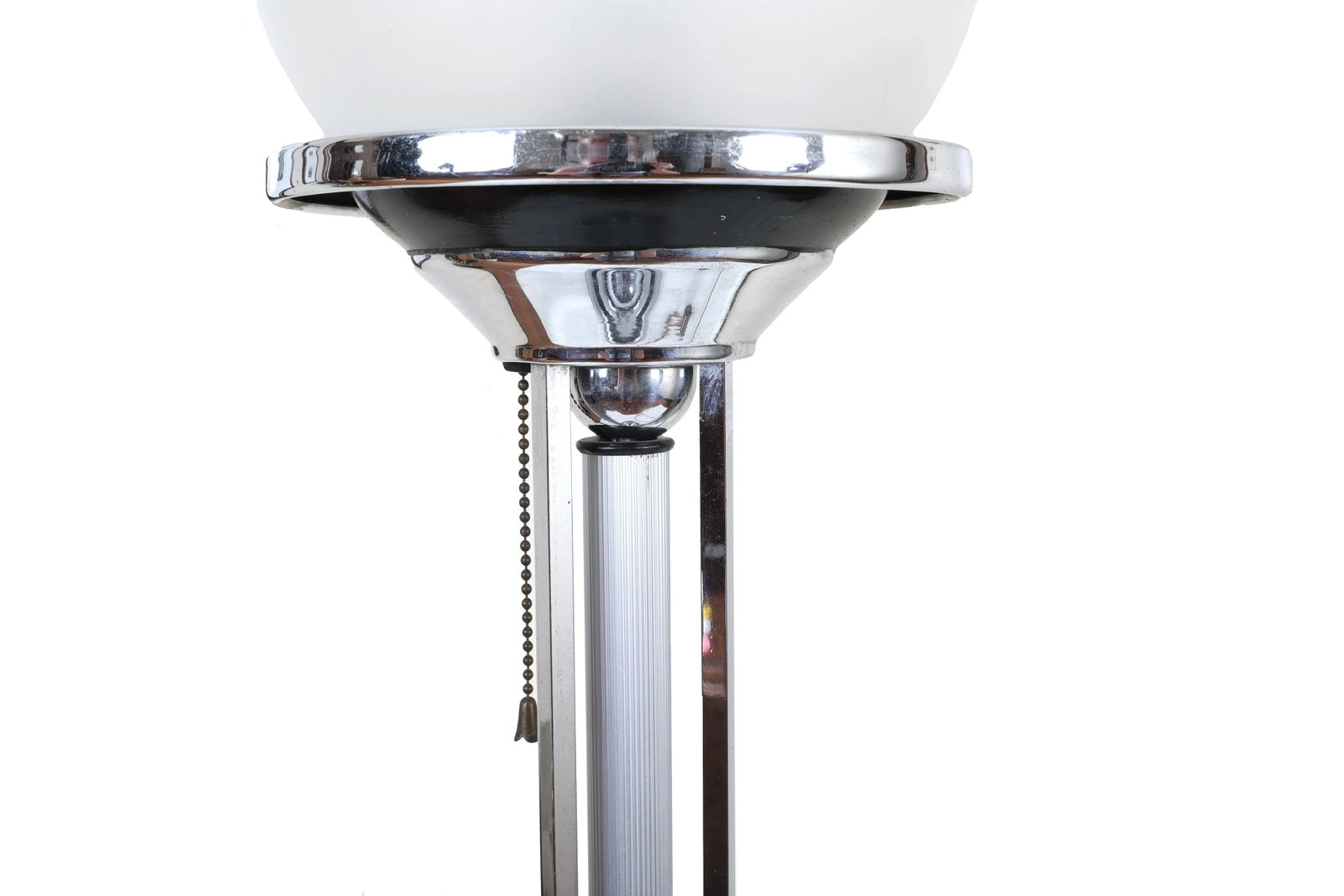 Vintage Art Deco Chrome Table Lamp - 3