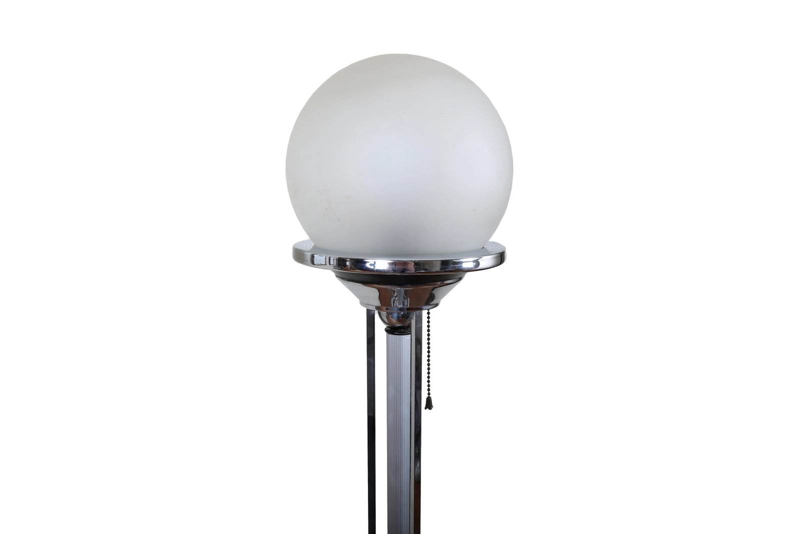 Vintage Art Deco Chrome Table Lamp - 4